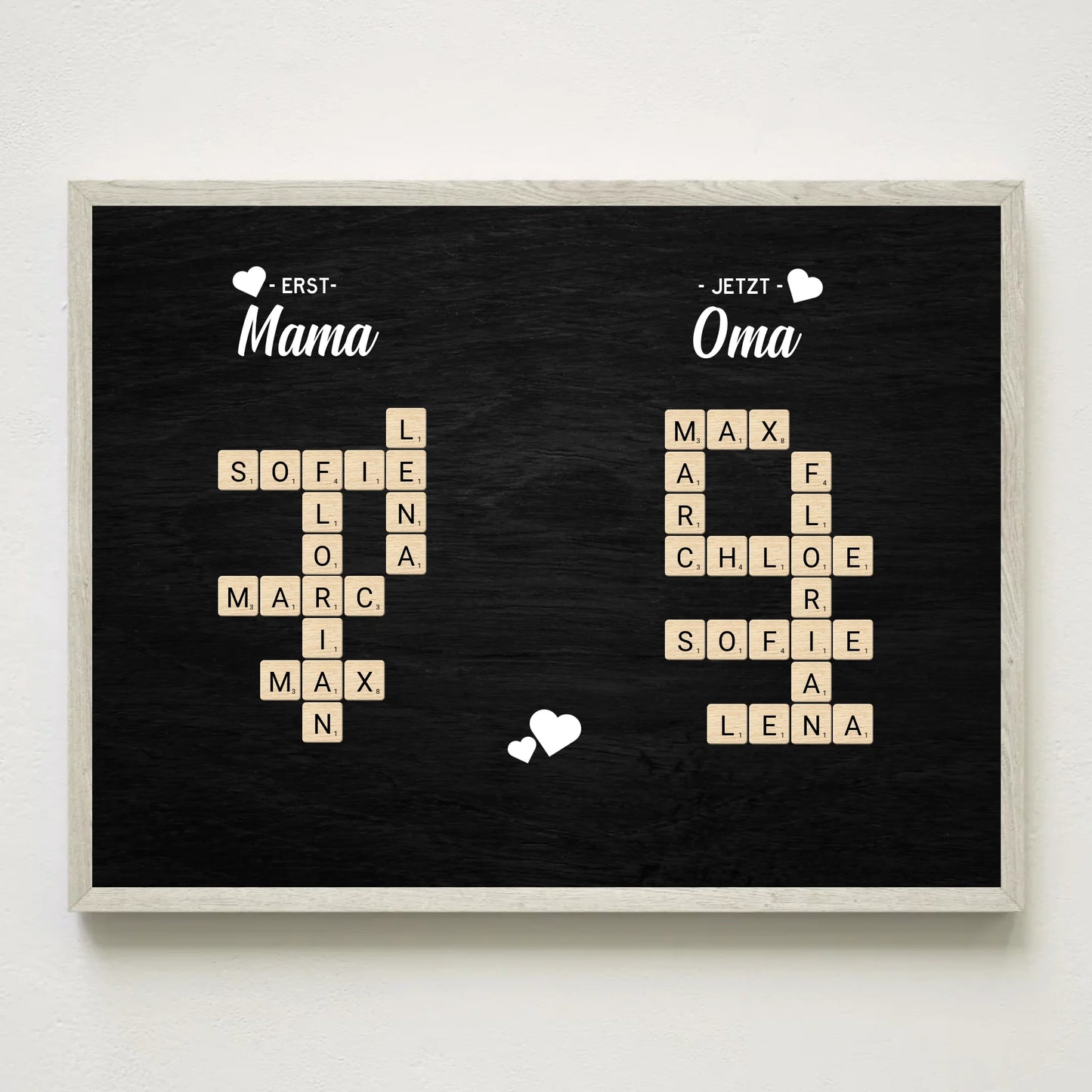 3x4 Holz Rahmen Mockup