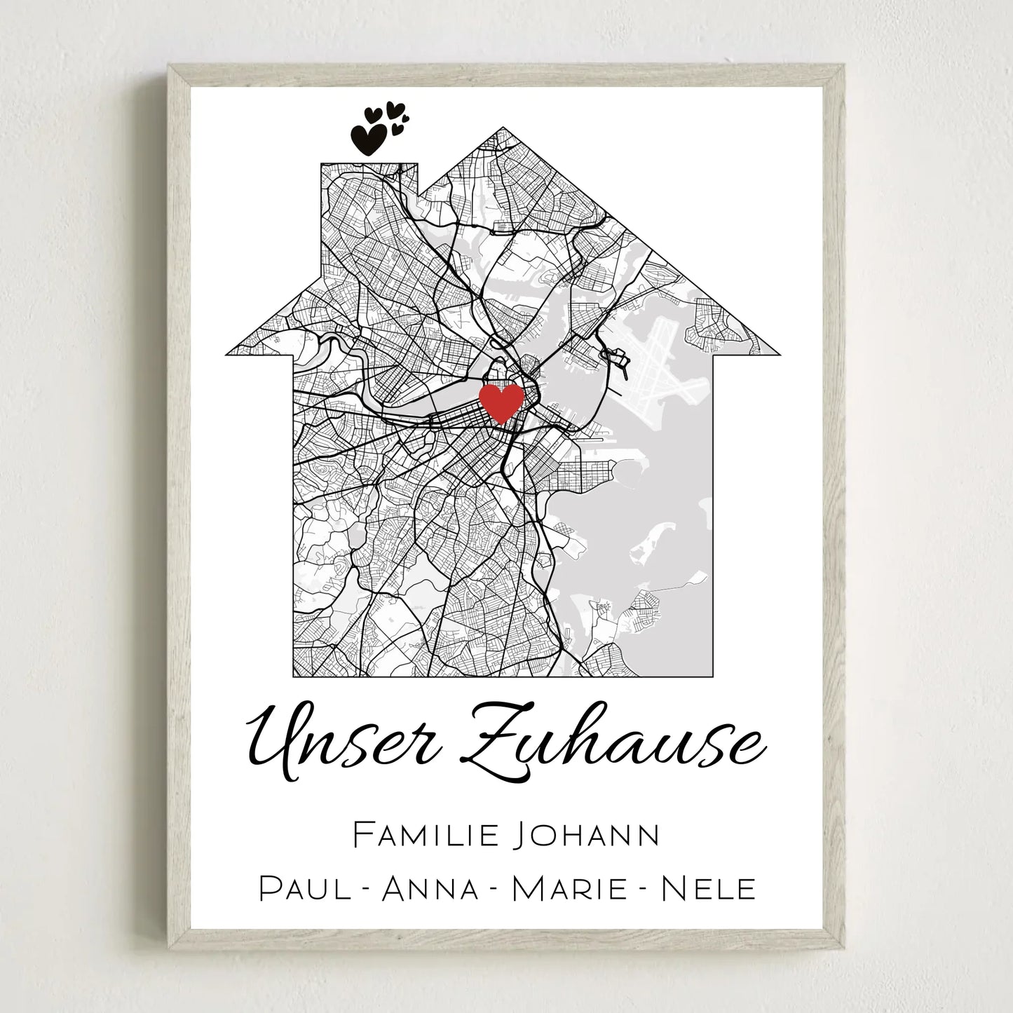 3x4 Holz Rahmen Mockup