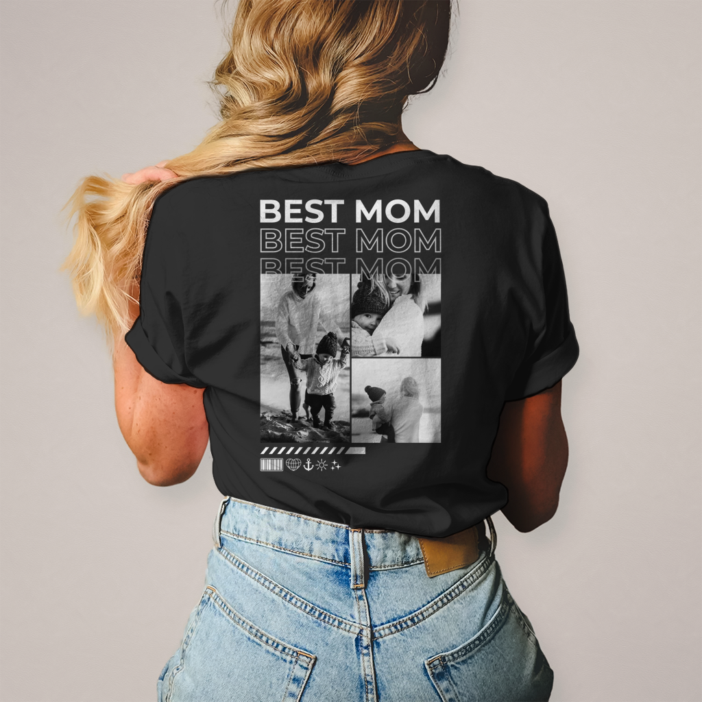 BEST MOM - personalisiertes T-Shirt