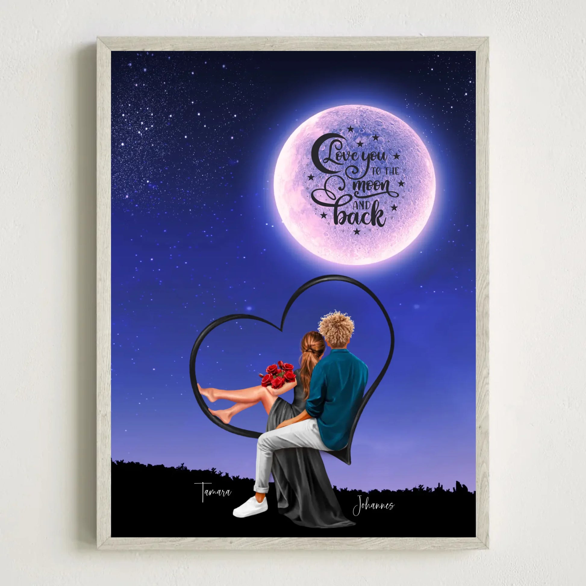 3x4 Holz Rahmen Mockup