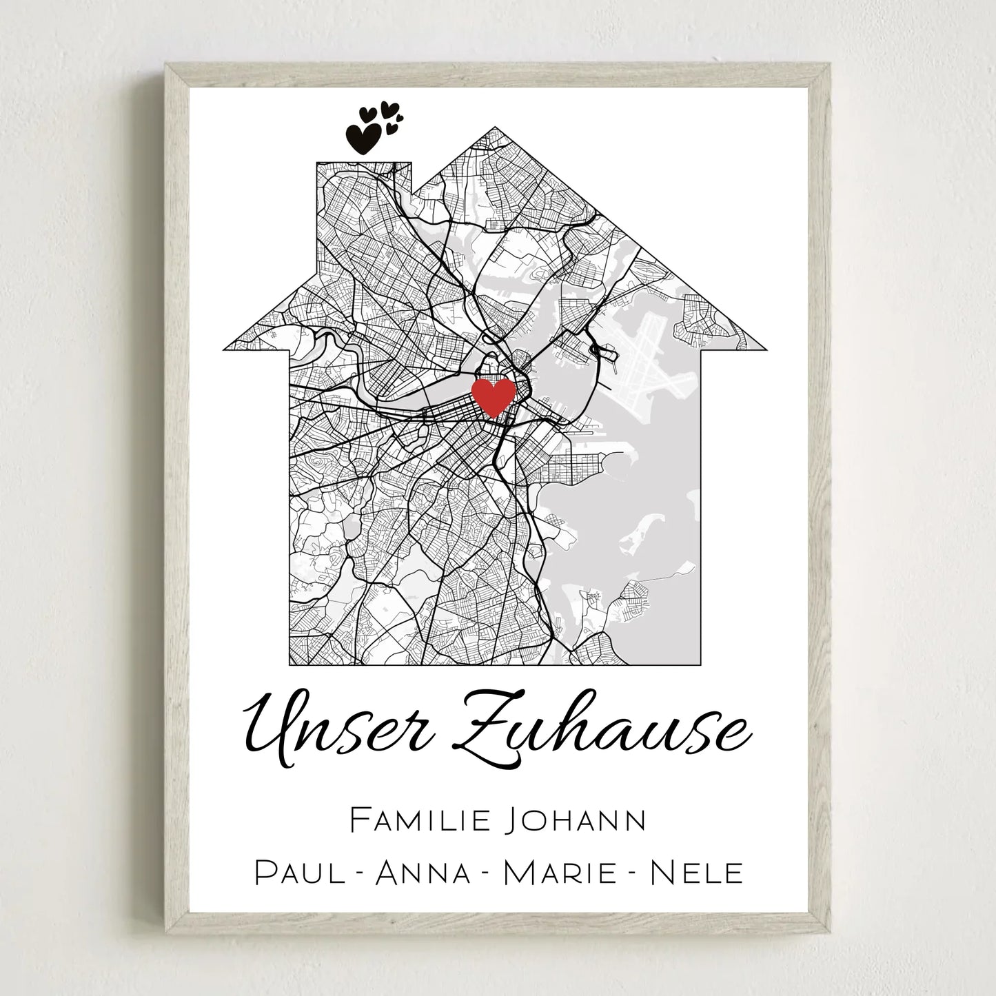 3x4 Holz Rahmen Mockup