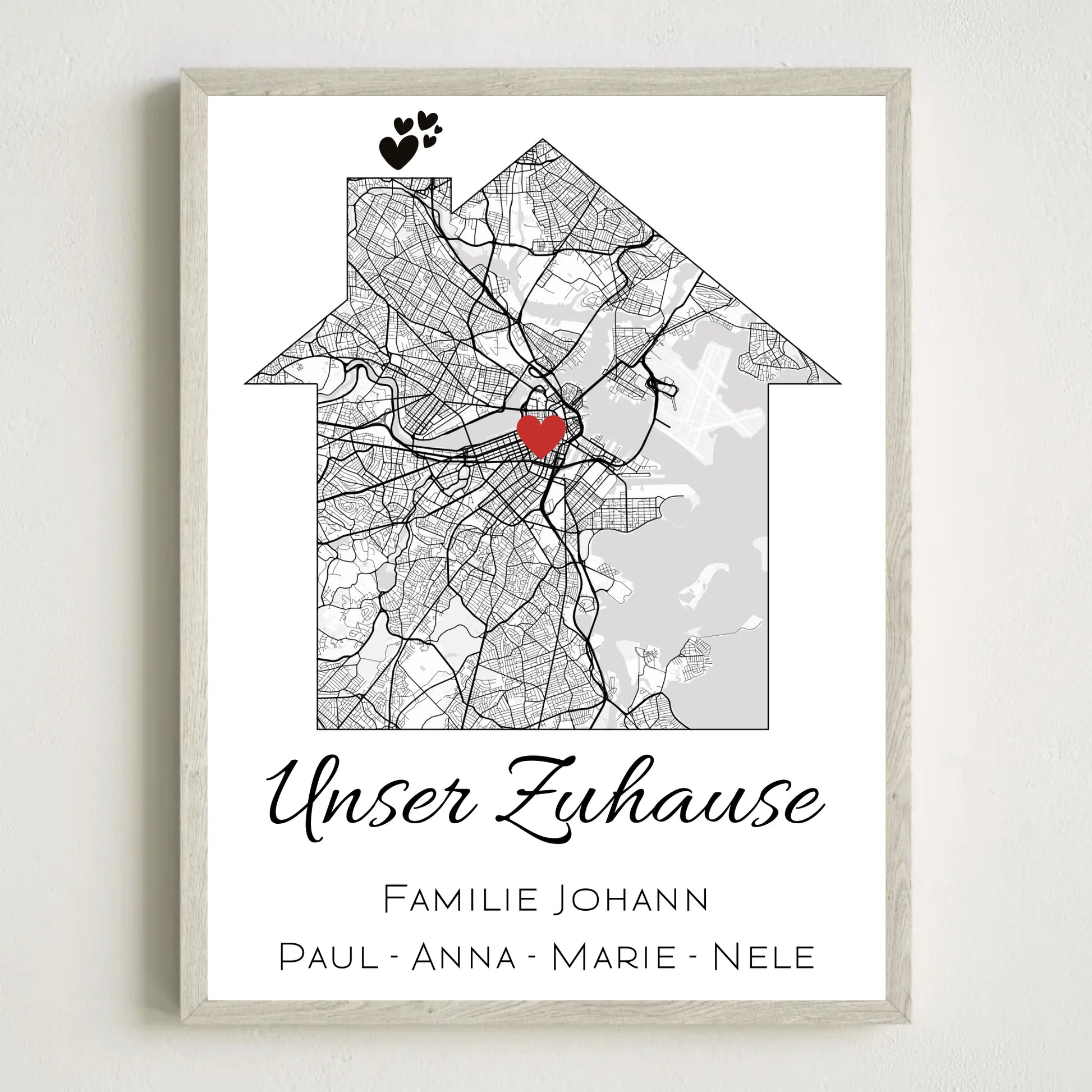 3x4 Holz Rahmen Mockup