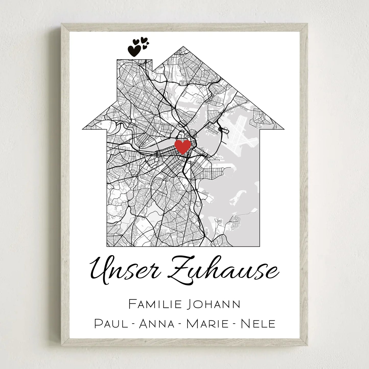 3x4 Holz Rahmen Mockup