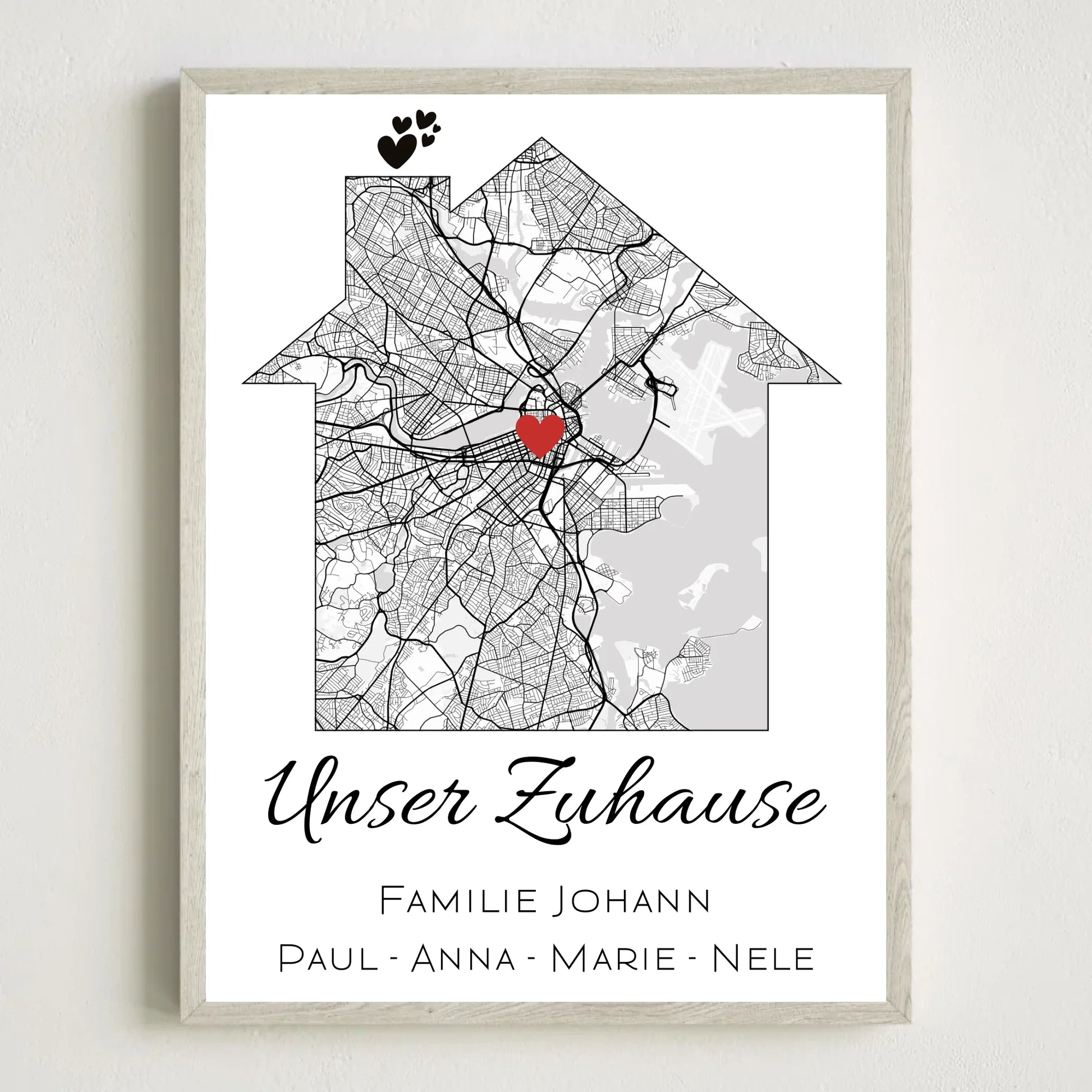 3x4 Holz Rahmen Mockup