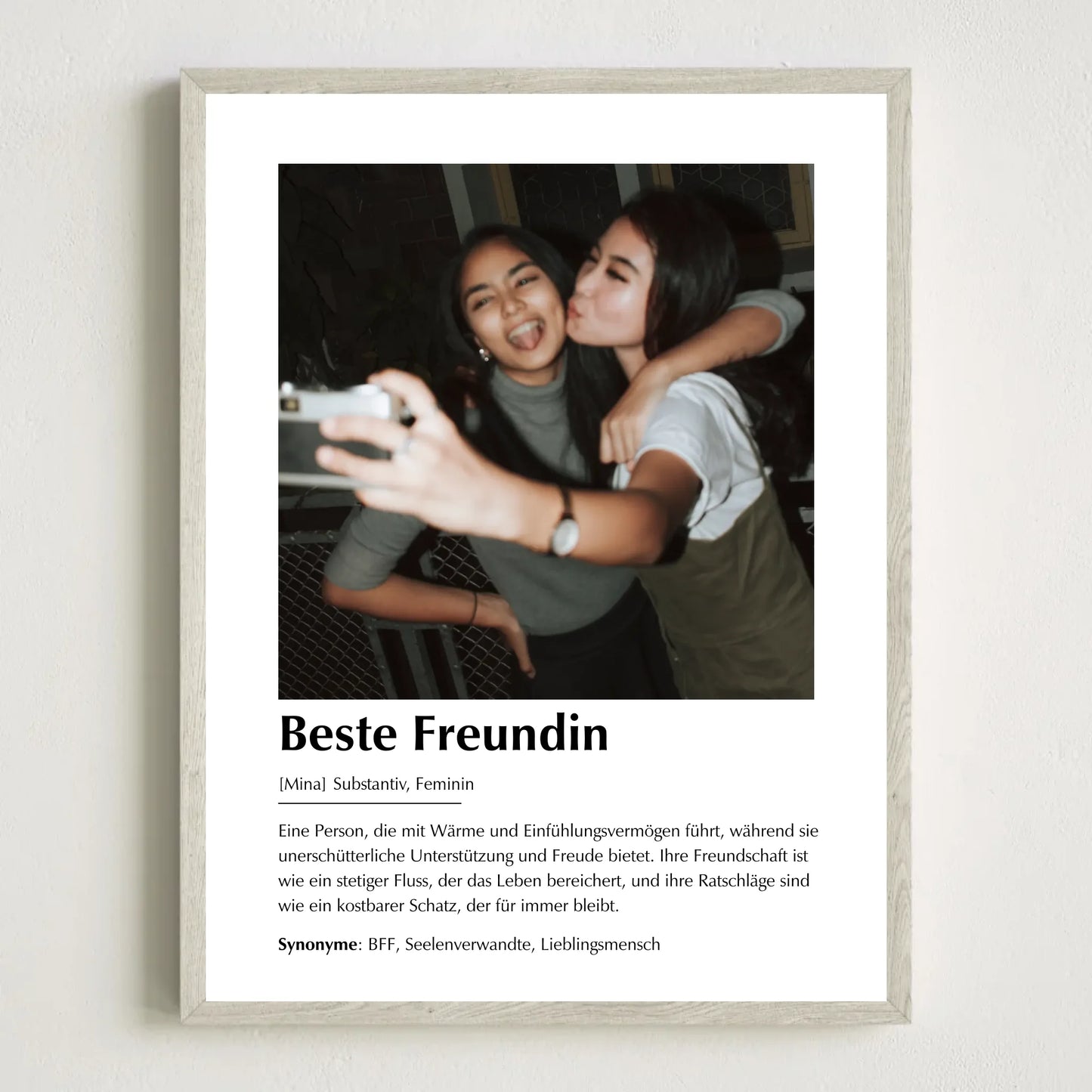 3x4 Holz Rahmen Mockup