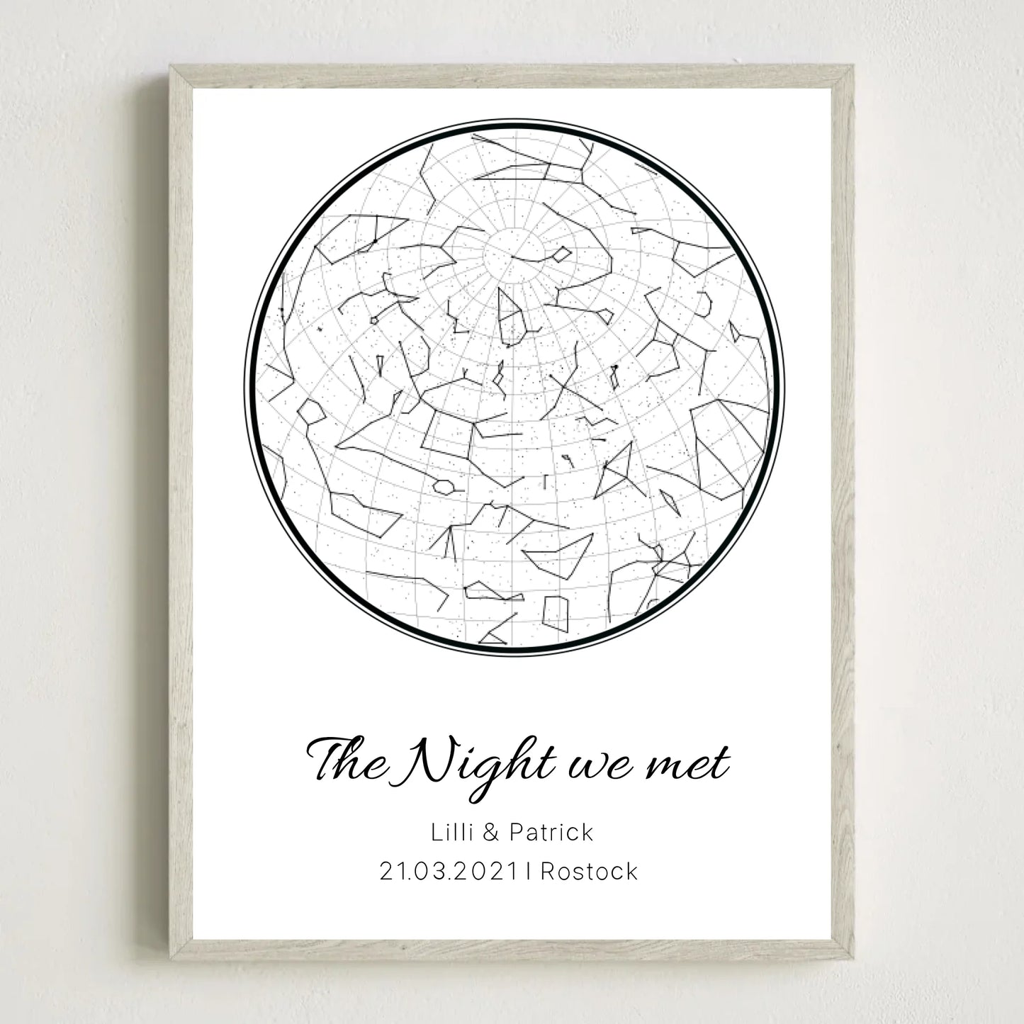 3x4 Holz Rahmen Mockup