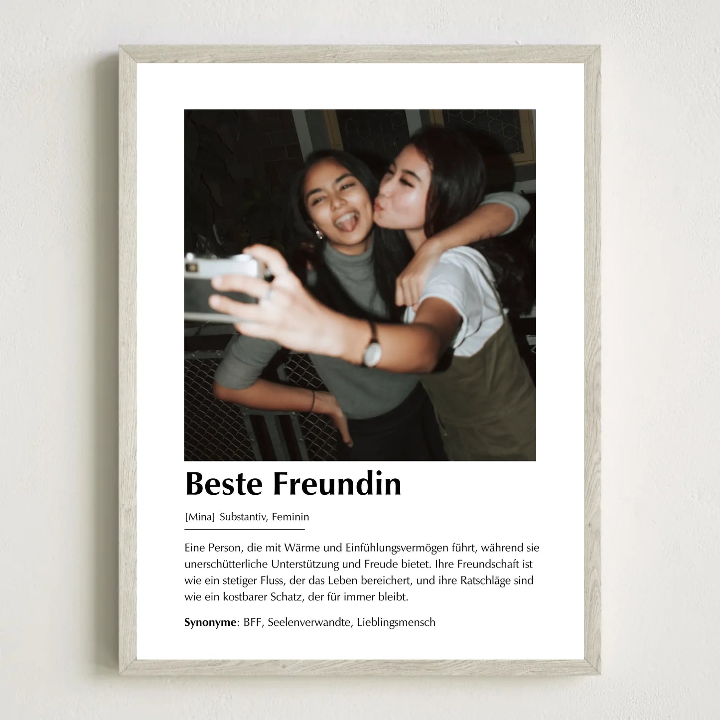 3x4 Holz Rahmen Mockup