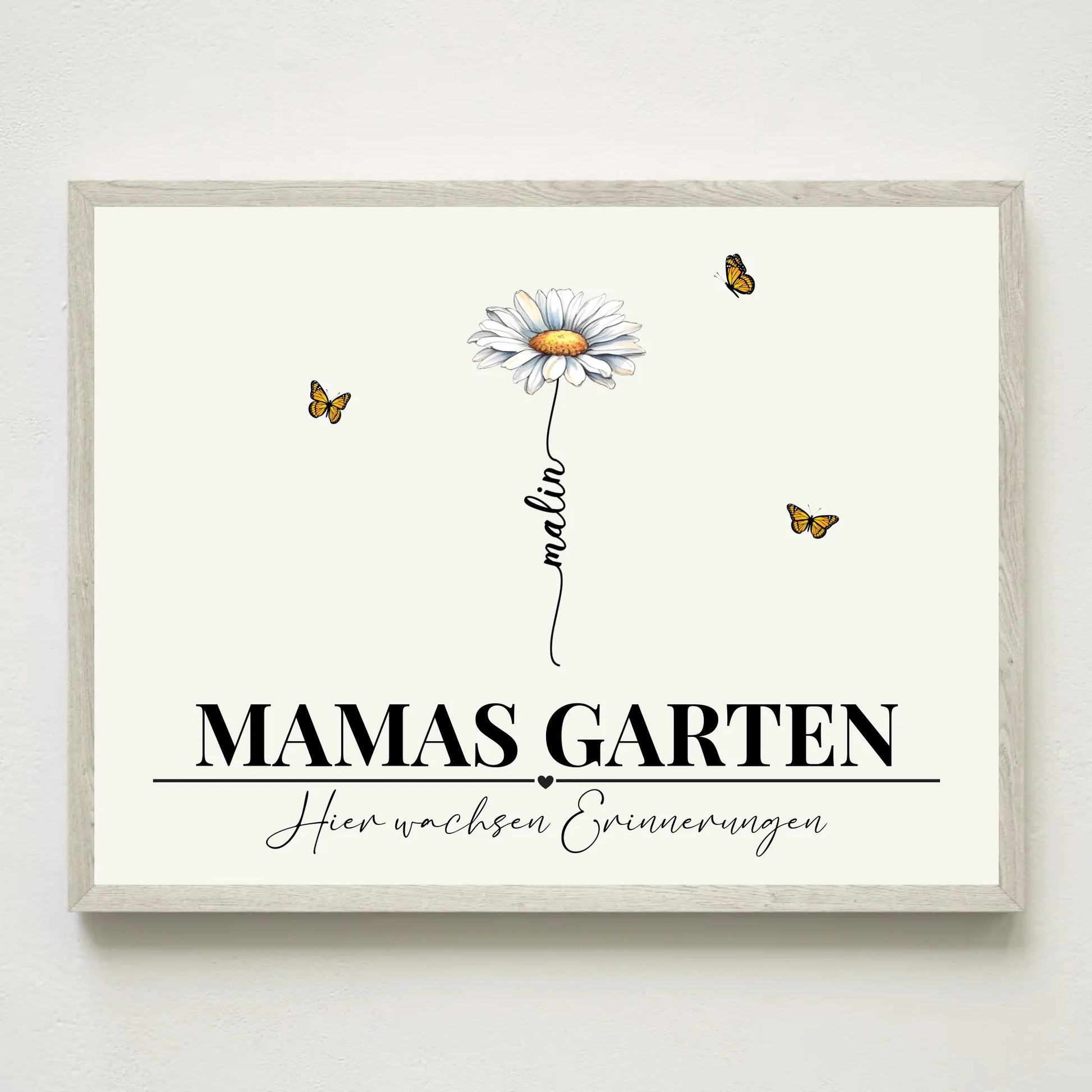 3x4 Holz Rahmen Mockup