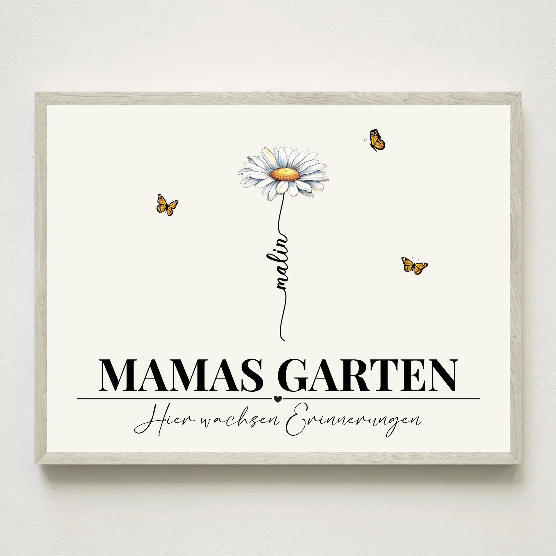 3x4 Holz Rahmen Mockup