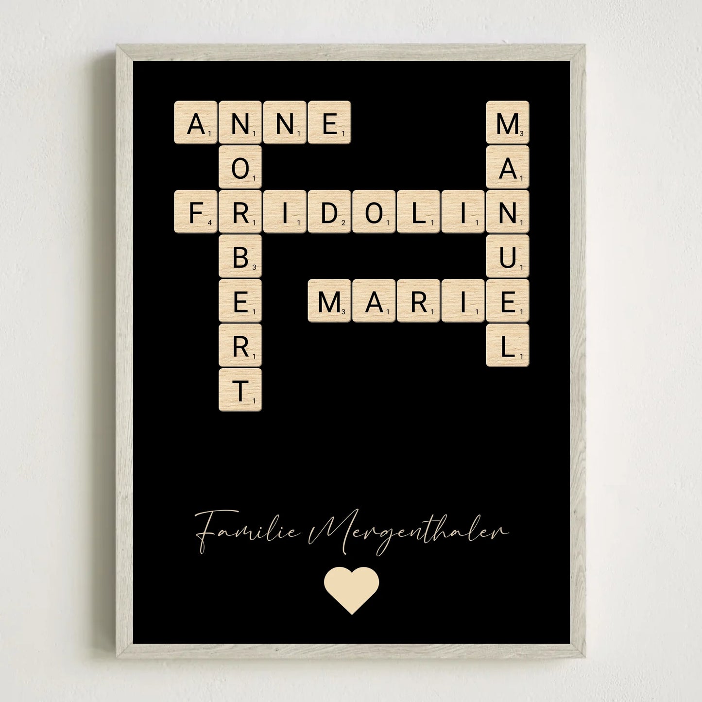 3x4 Holz Rahmen Mockup