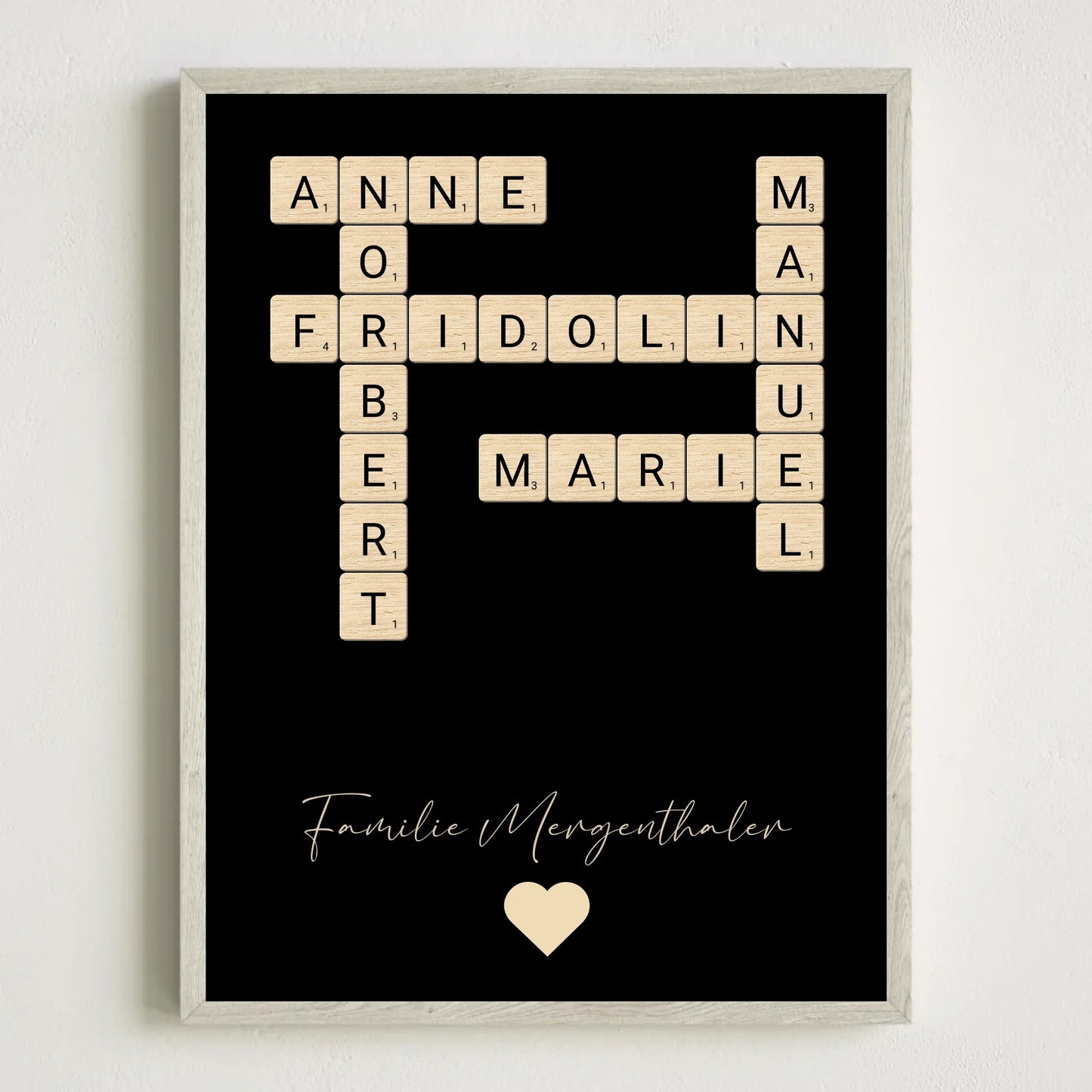 3x4 Holz Rahmen Mockup