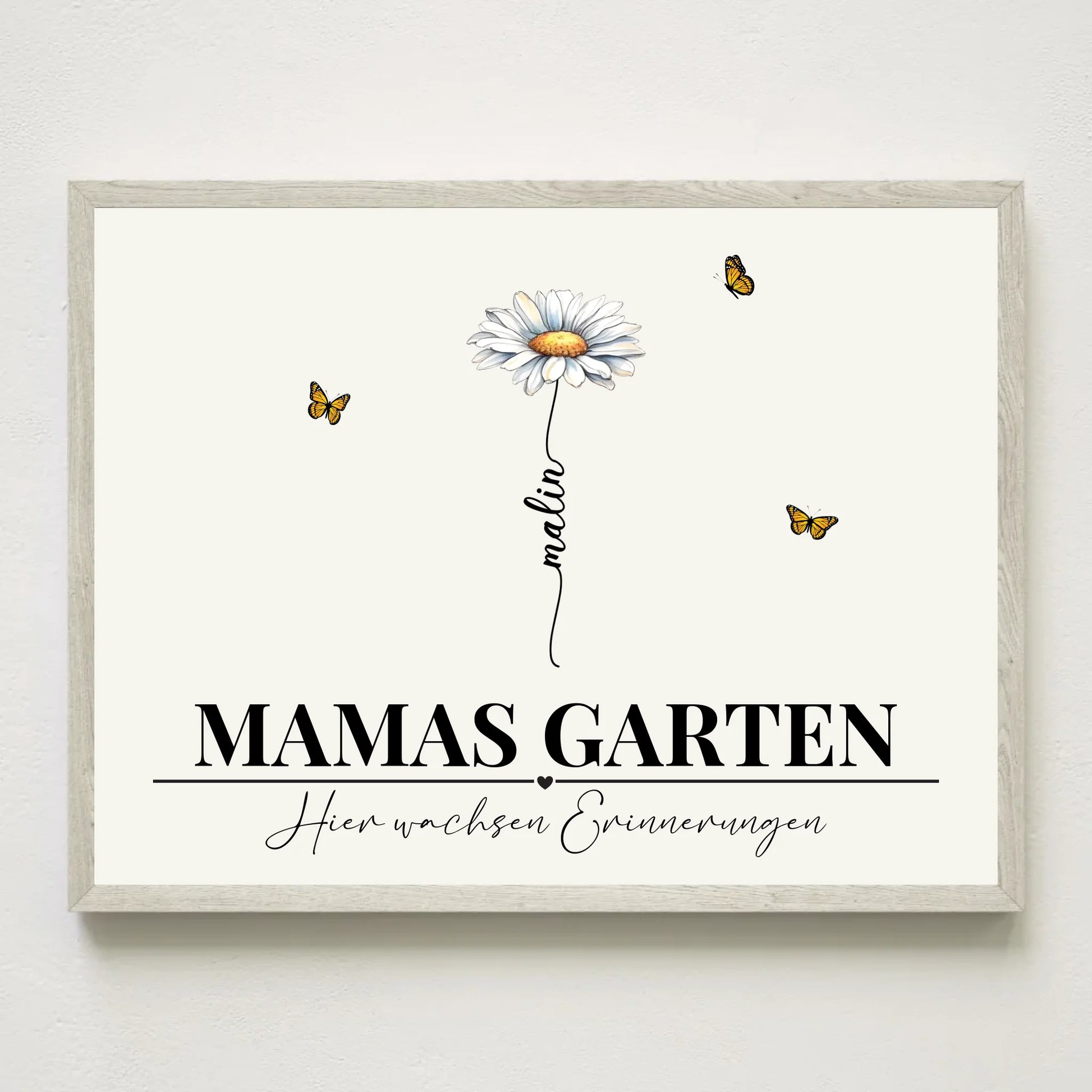 3x4 Holz Rahmen Mockup