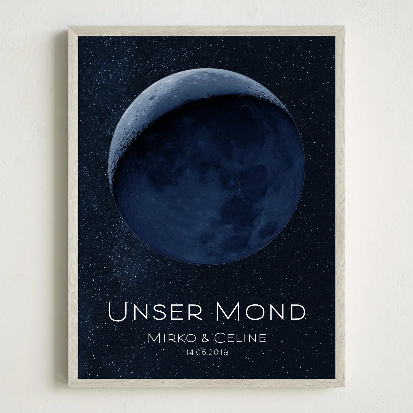 3x4 Holz Rahmen Mockup