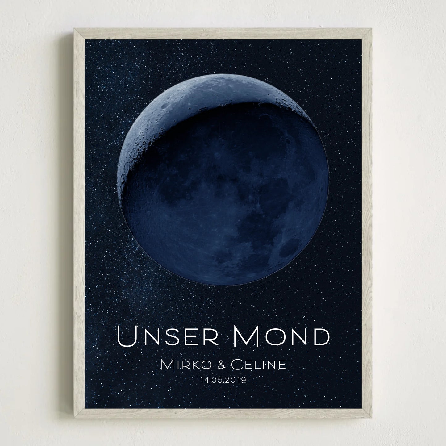 3x4 Holz Rahmen Mockup