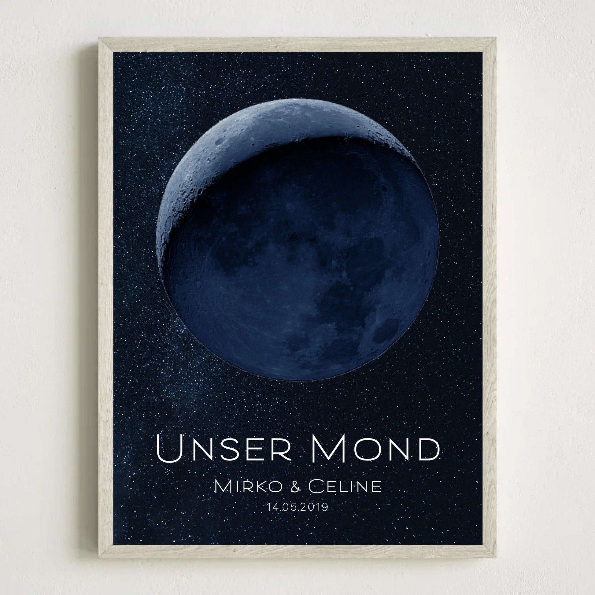 3x4 Holz Rahmen Mockup