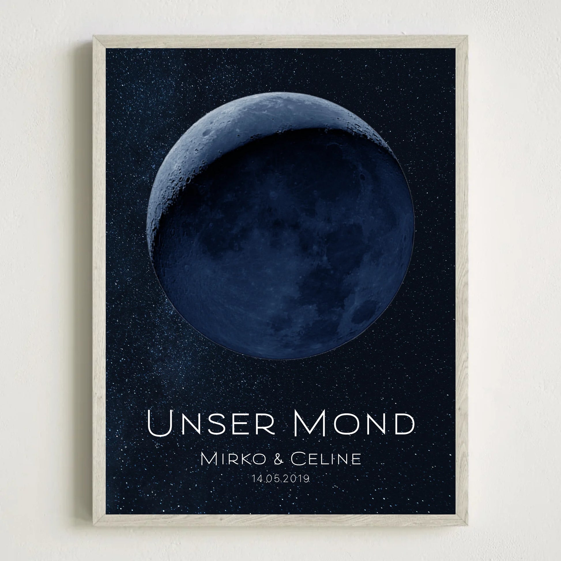 3x4 Holz Rahmen Mockup