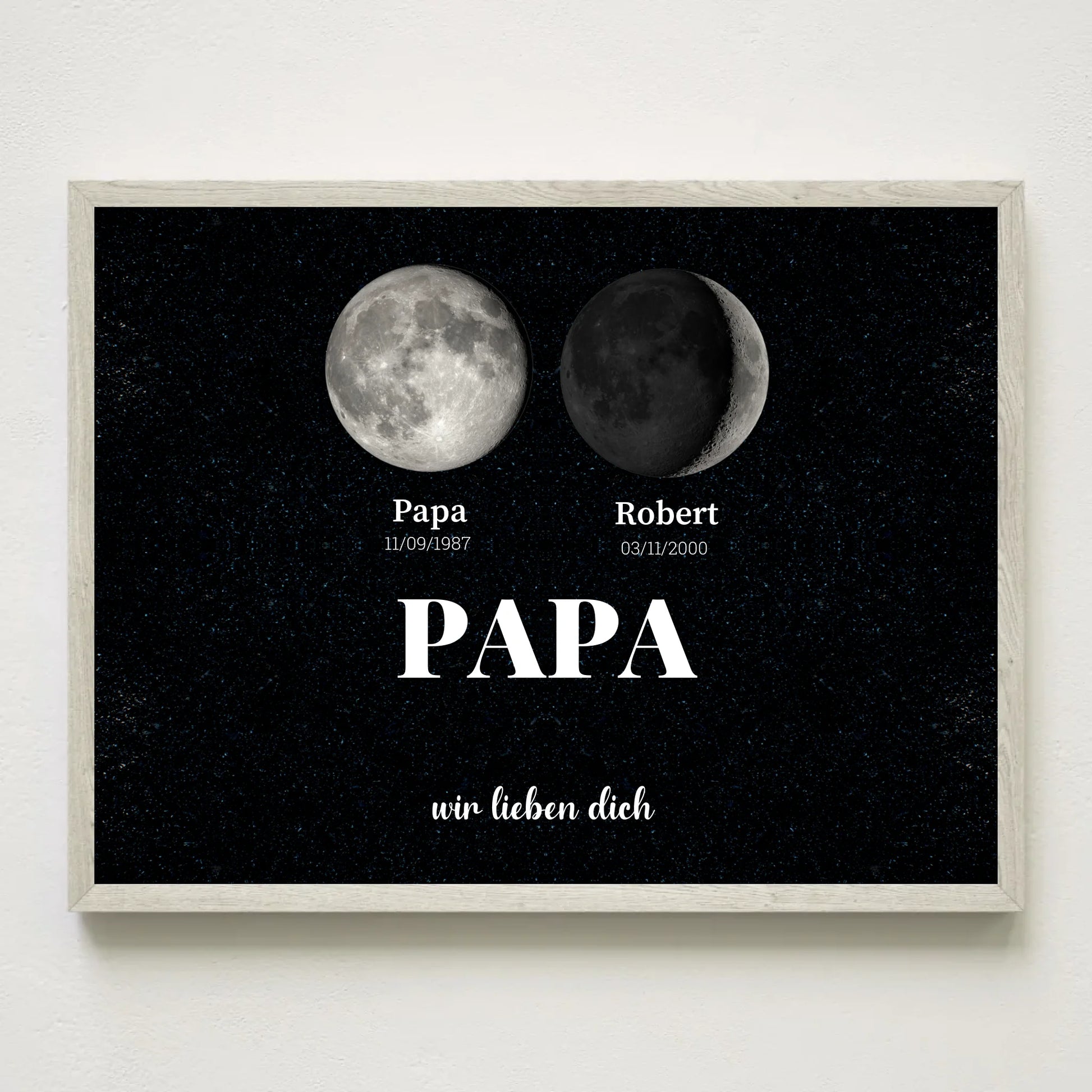 3x4 Holz Rahmen Mockup