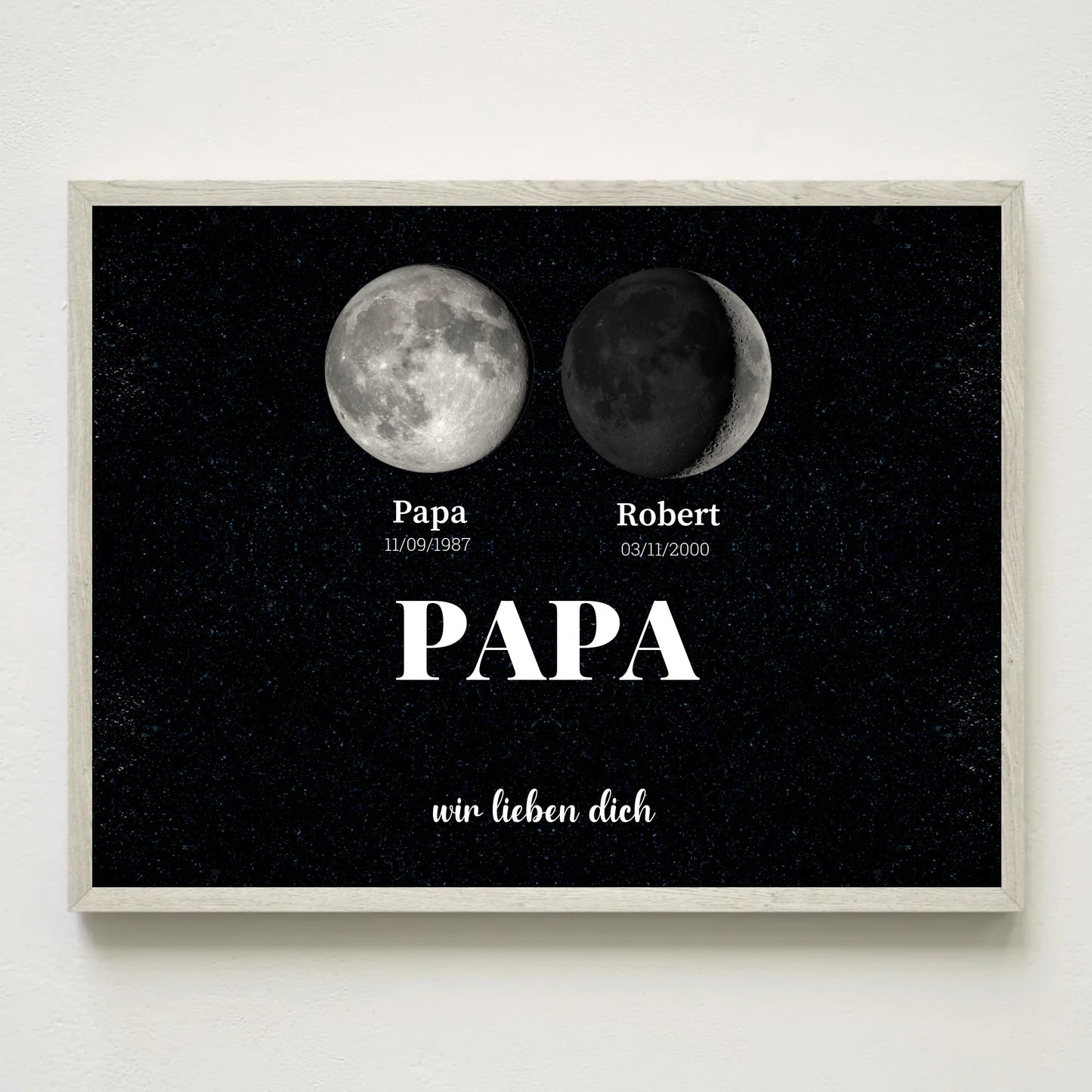 3x4 Holz Rahmen Mockup