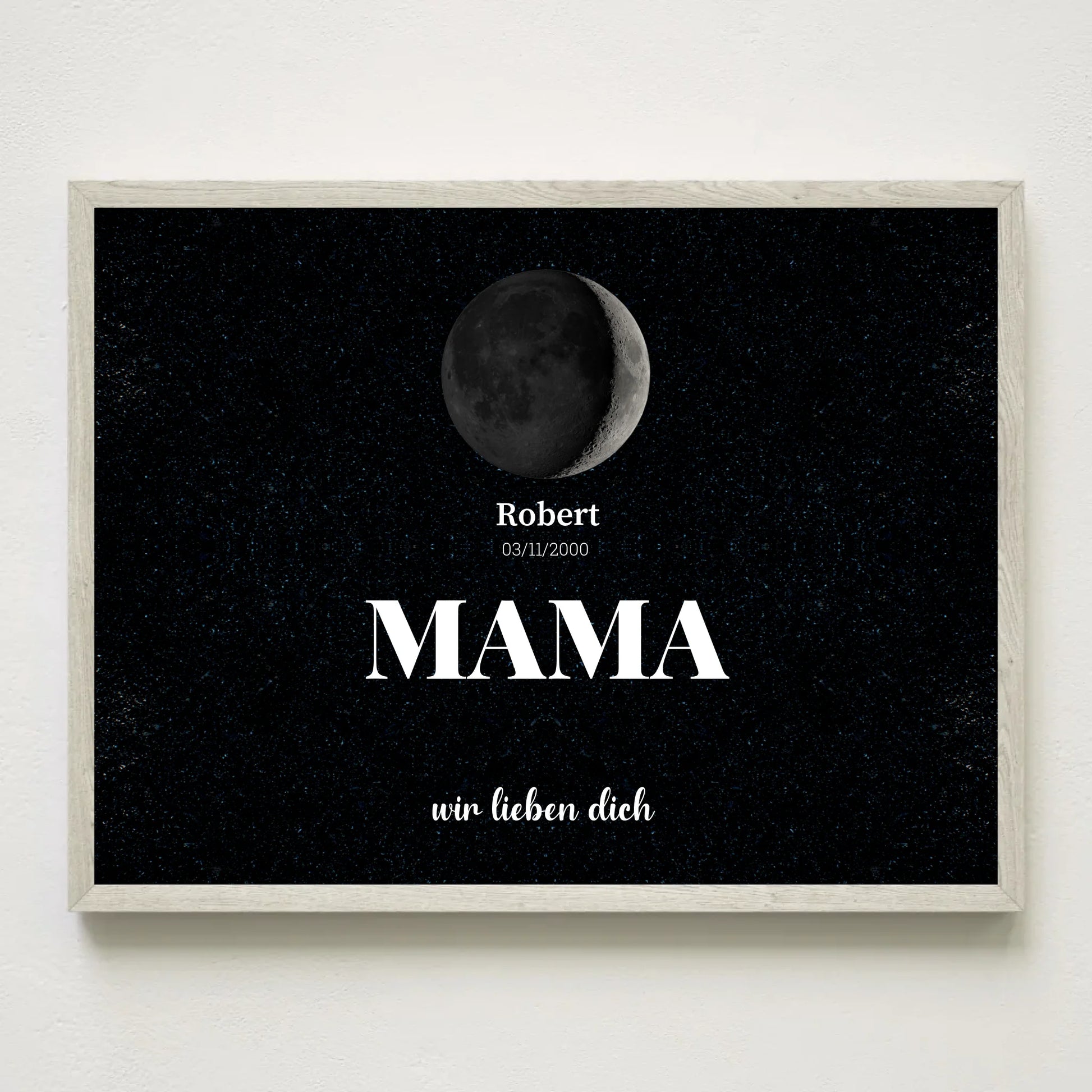 3x4 Holz Rahmen Mockup