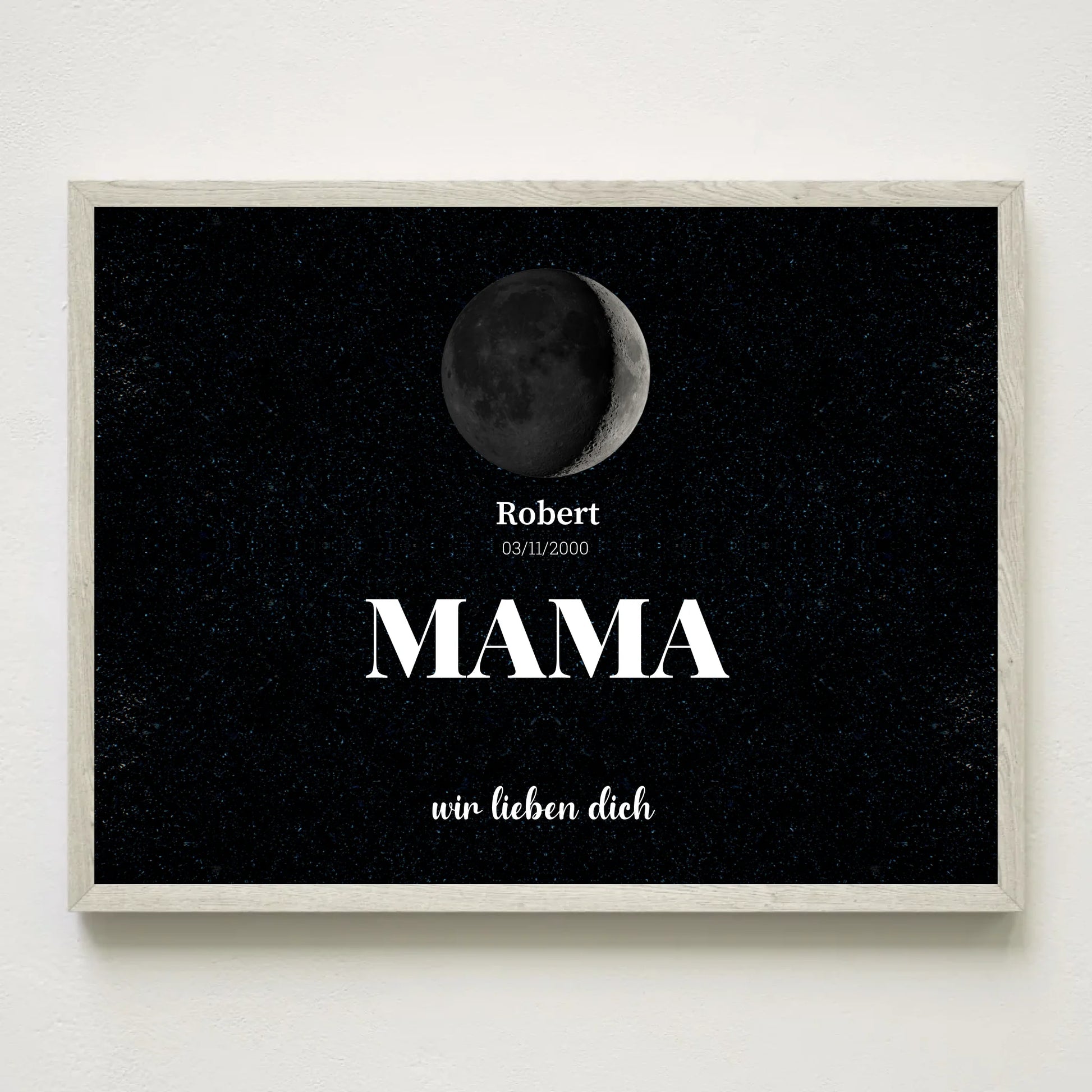 3x4 Holz Rahmen Mockup