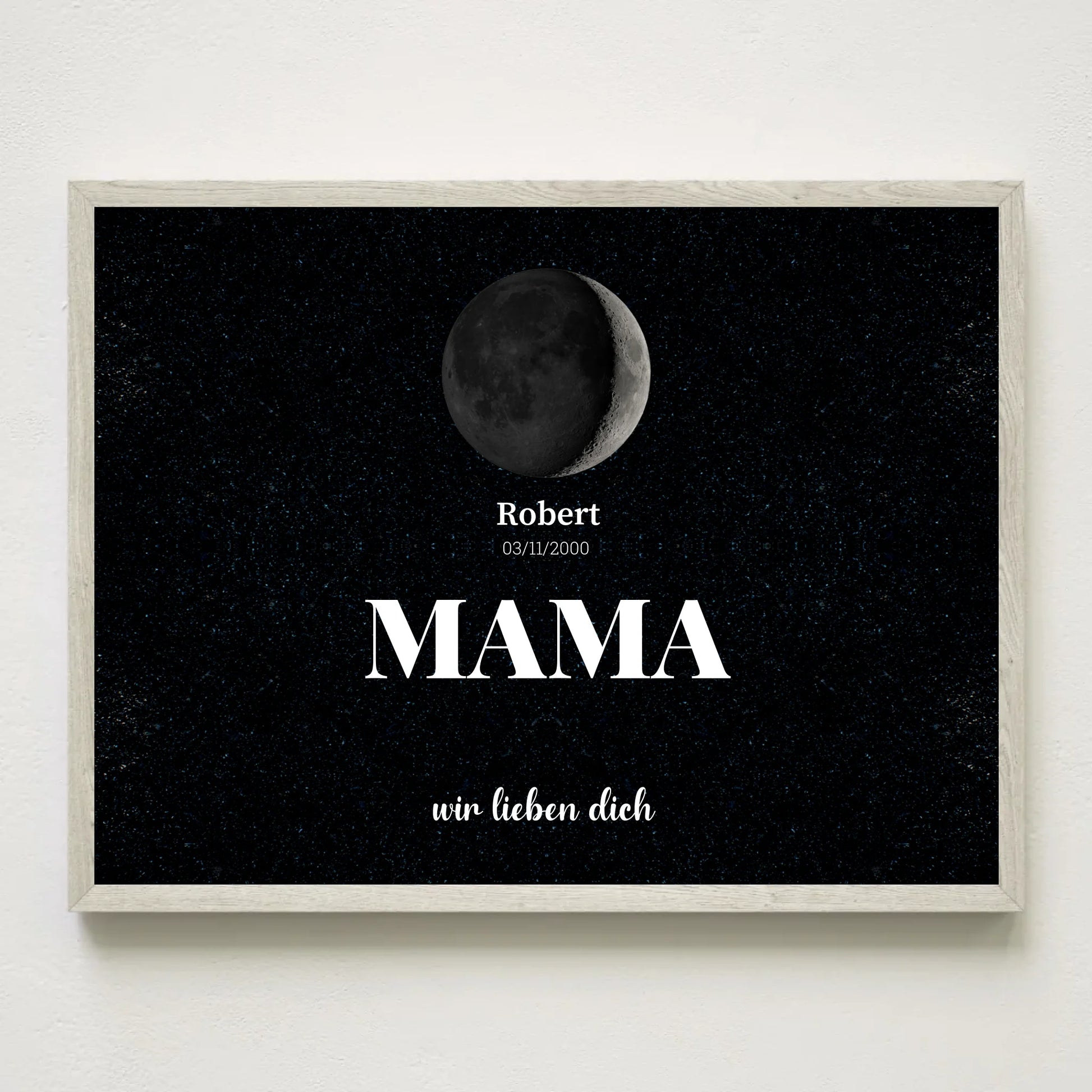 3x4 Holz Rahmen Mockup