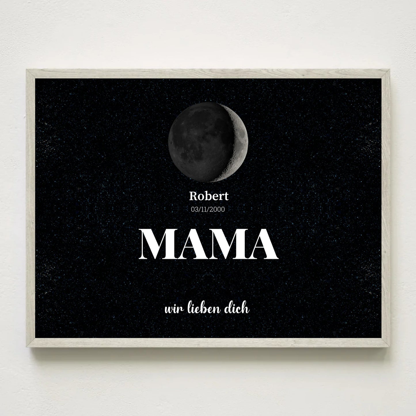 3x4 Holz Rahmen Mockup