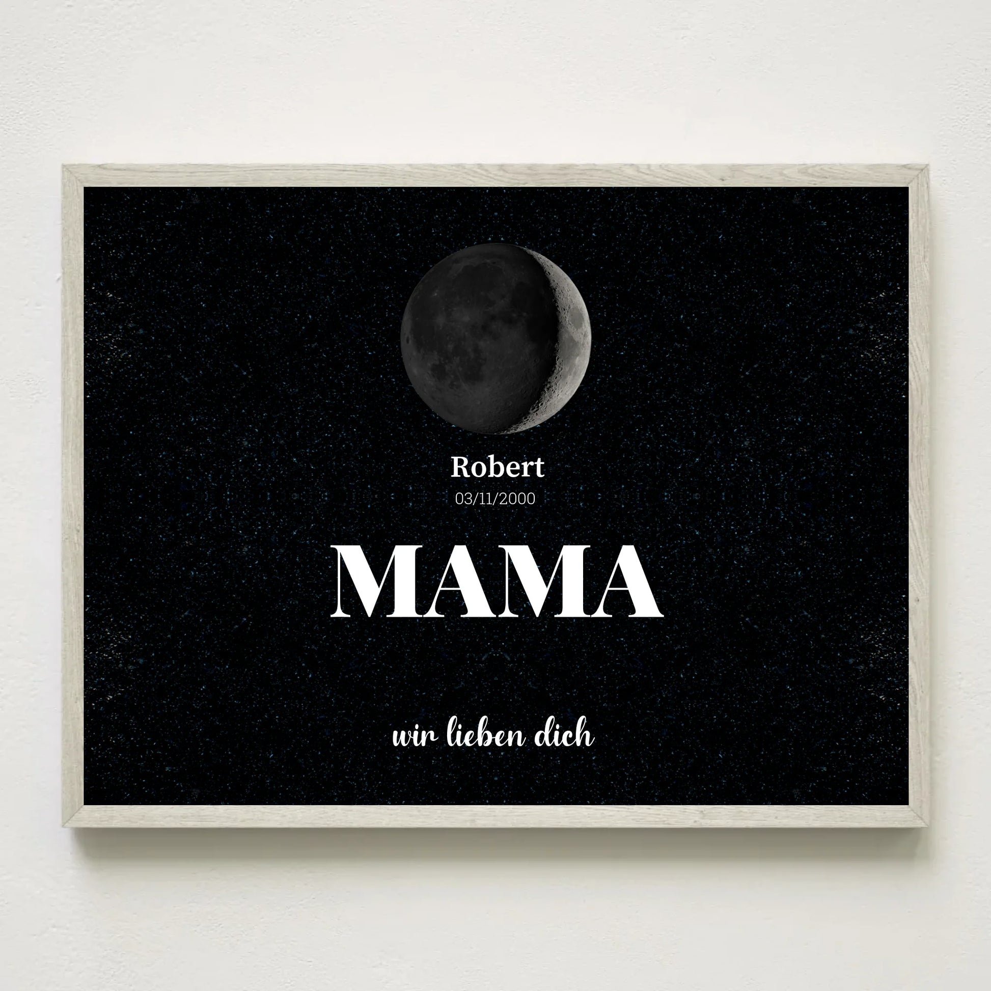 3x4 Holz Rahmen Mockup