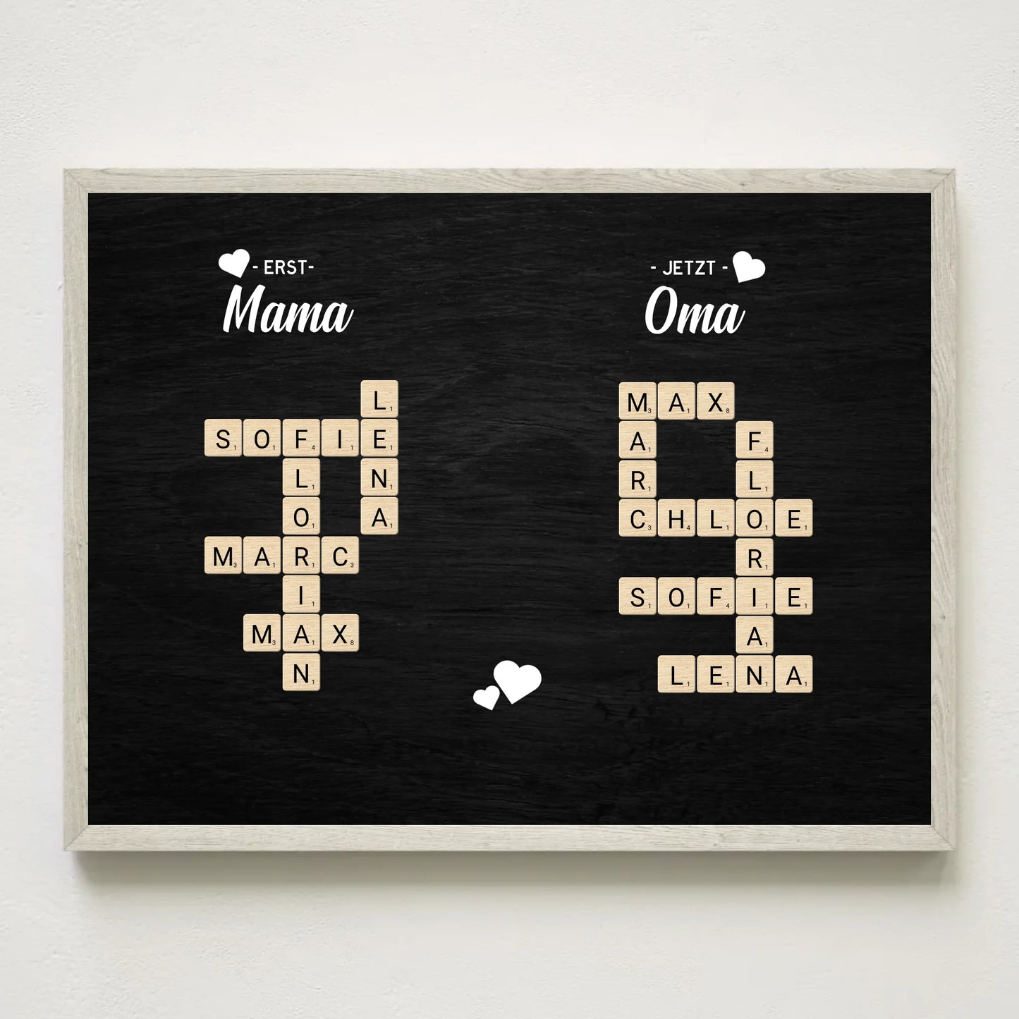 3x4 Holz Rahmen Mockup