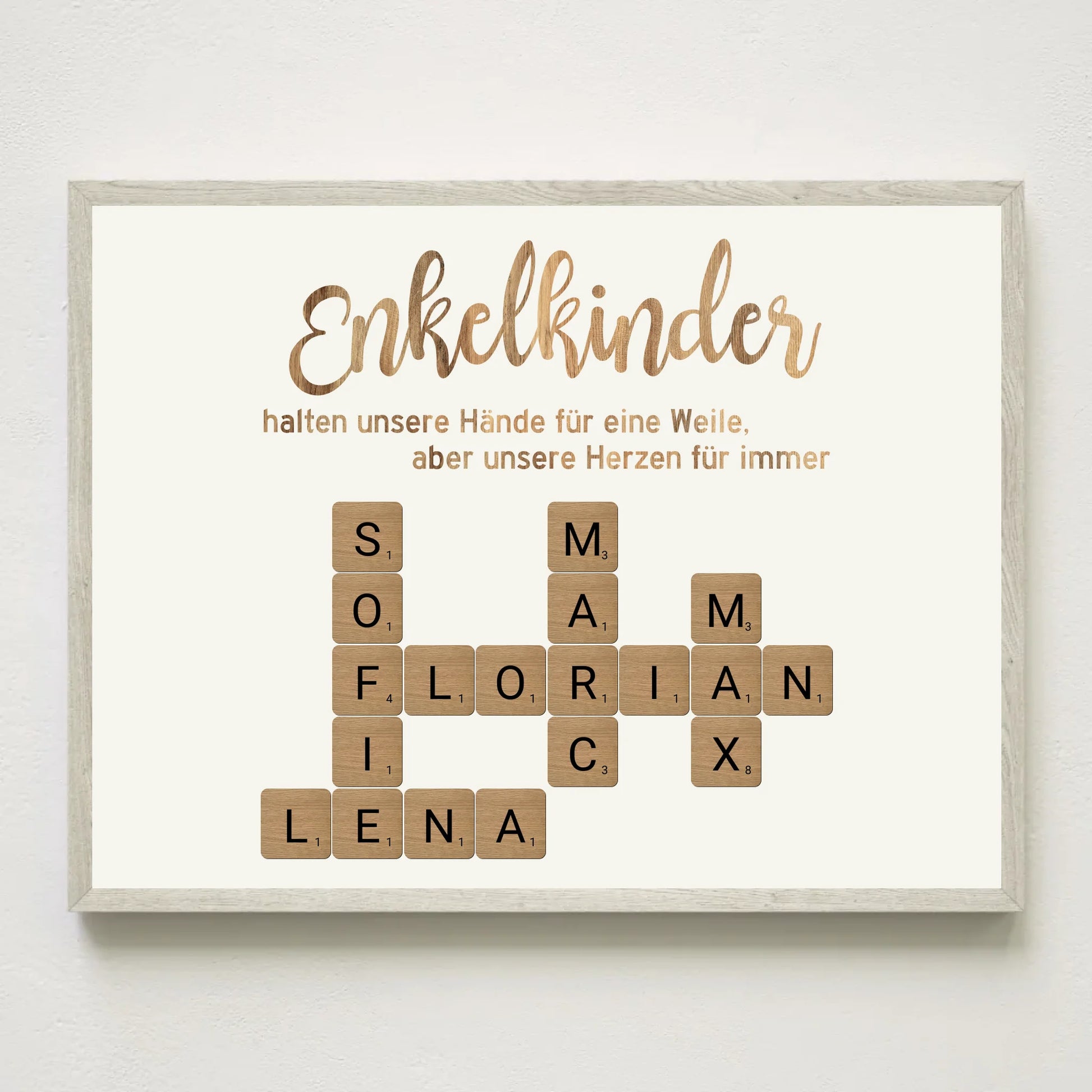 3x4 Holz Rahmen Mockup