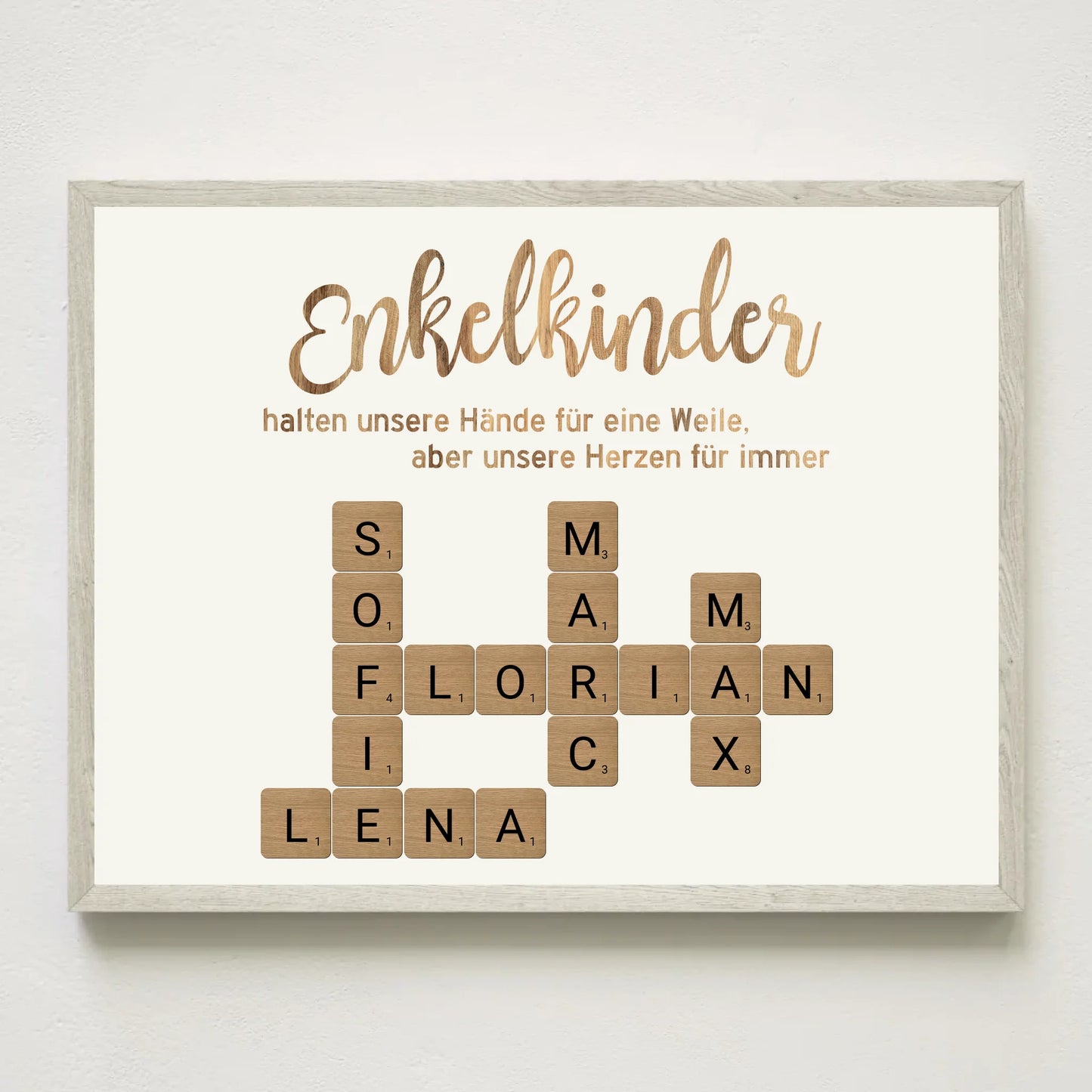 3x4 Holz Rahmen Mockup