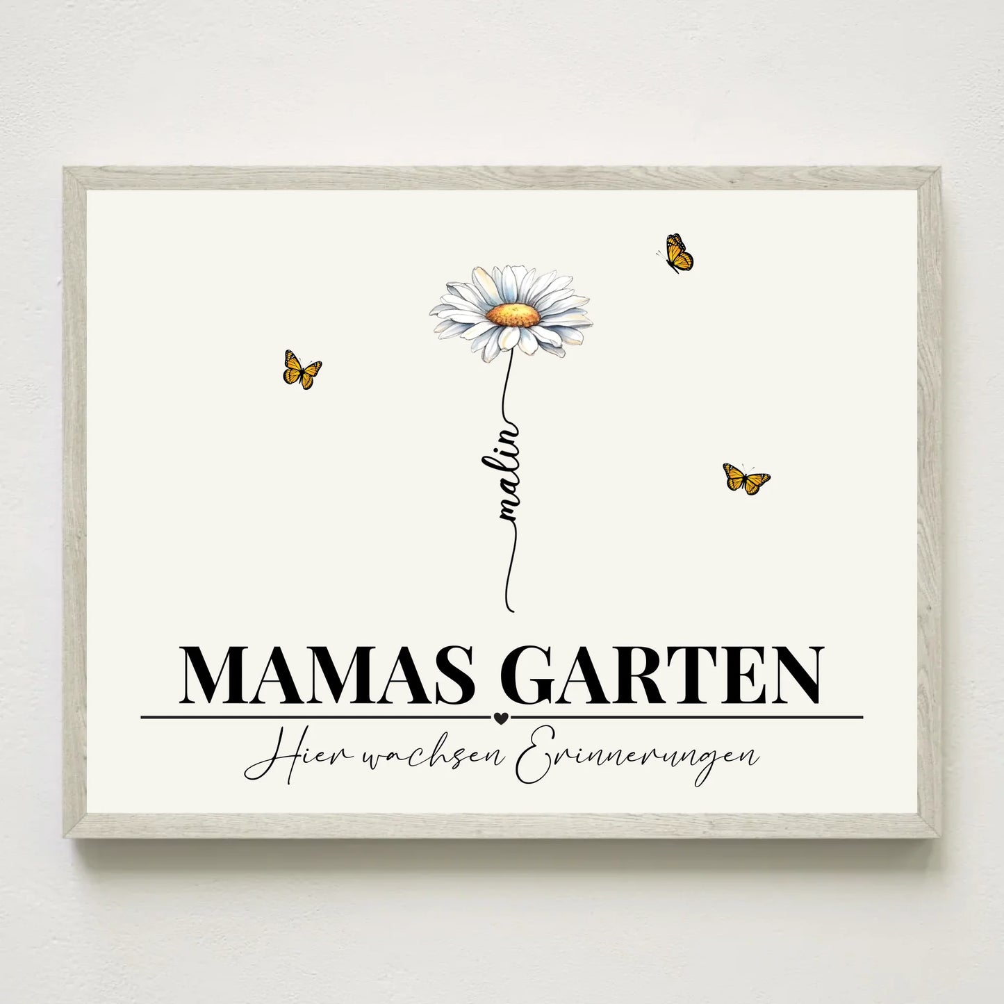 3x4 Holz Rahmen Mockup