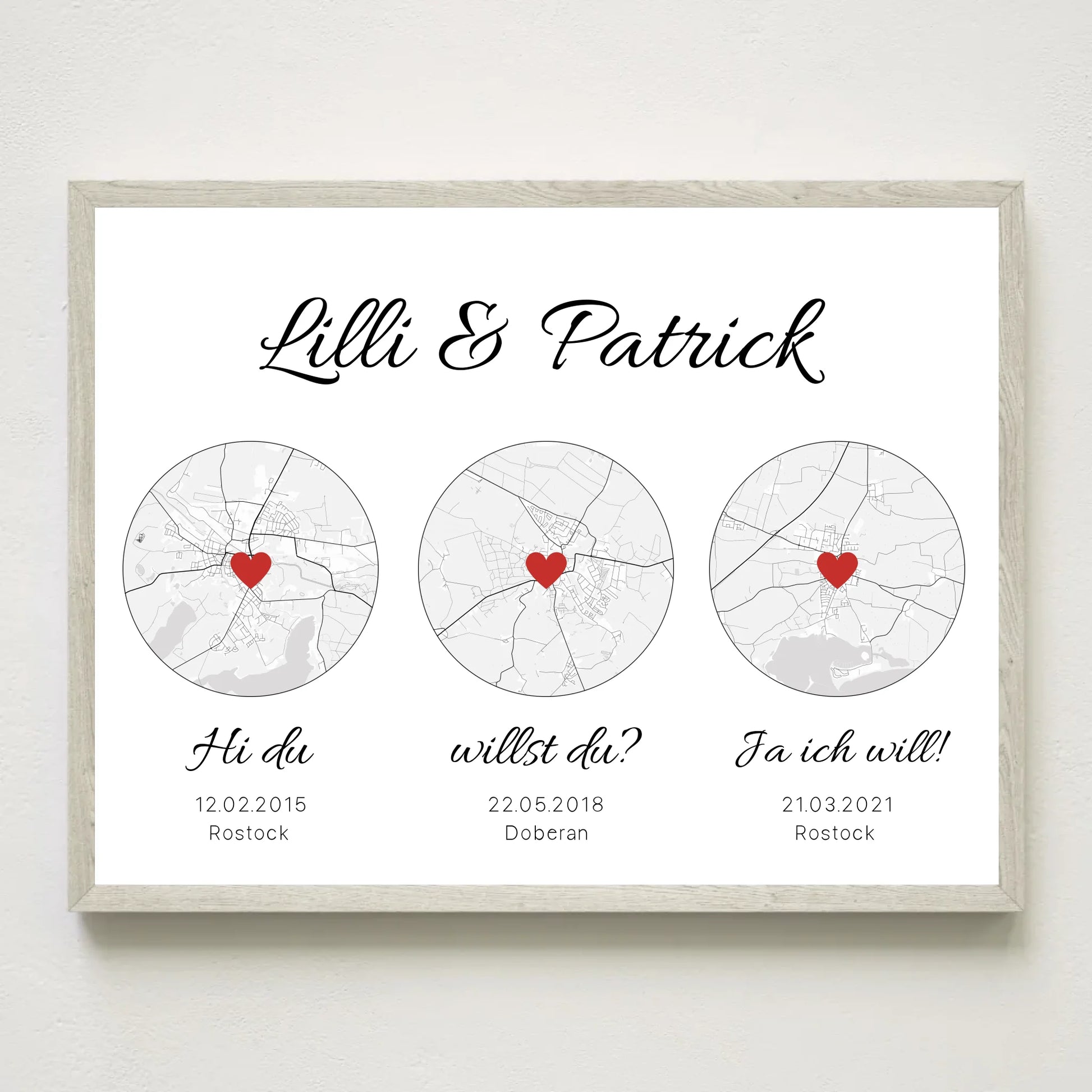 3x4 Holz Rahmen Mockup