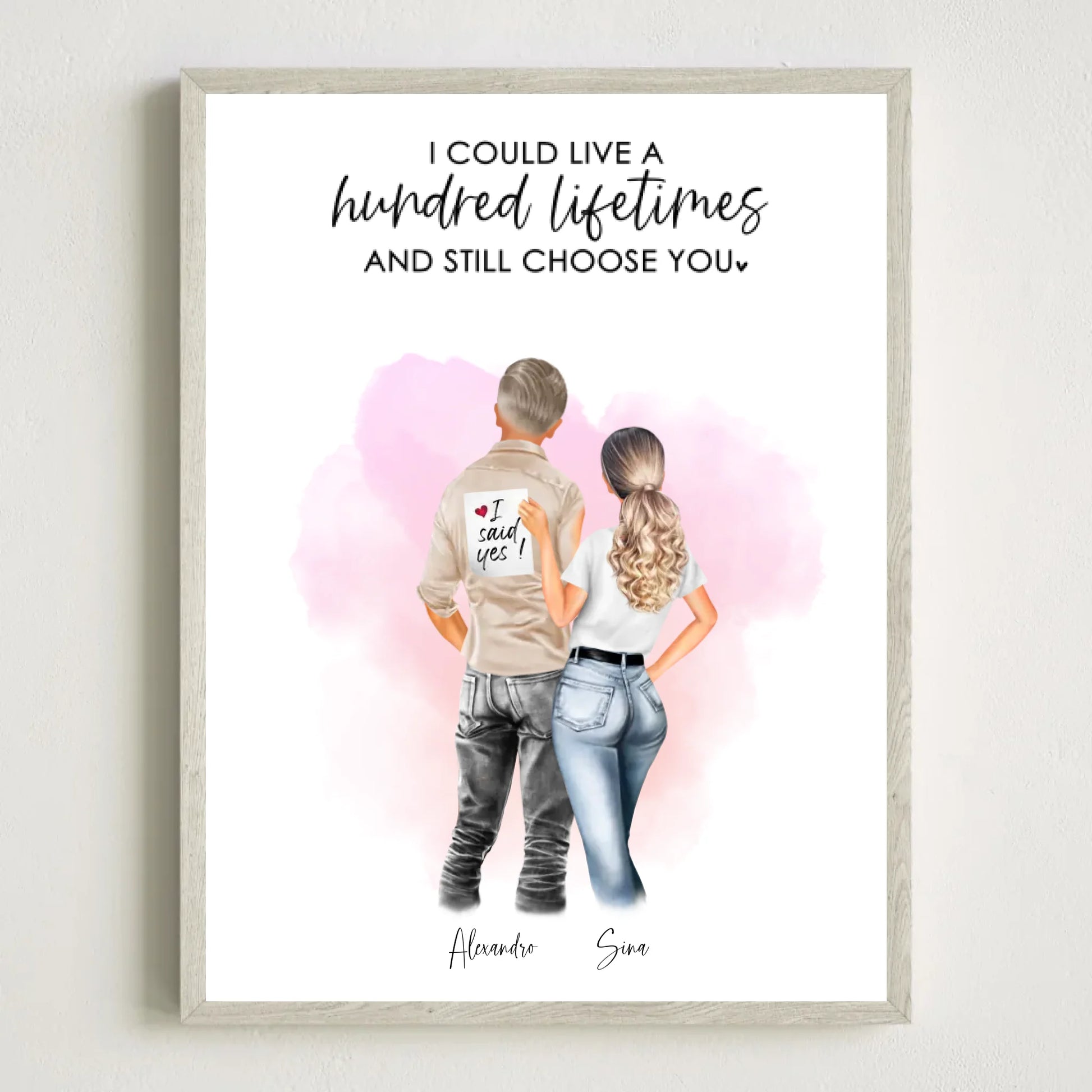 3x4 Holz Rahmen Mockup