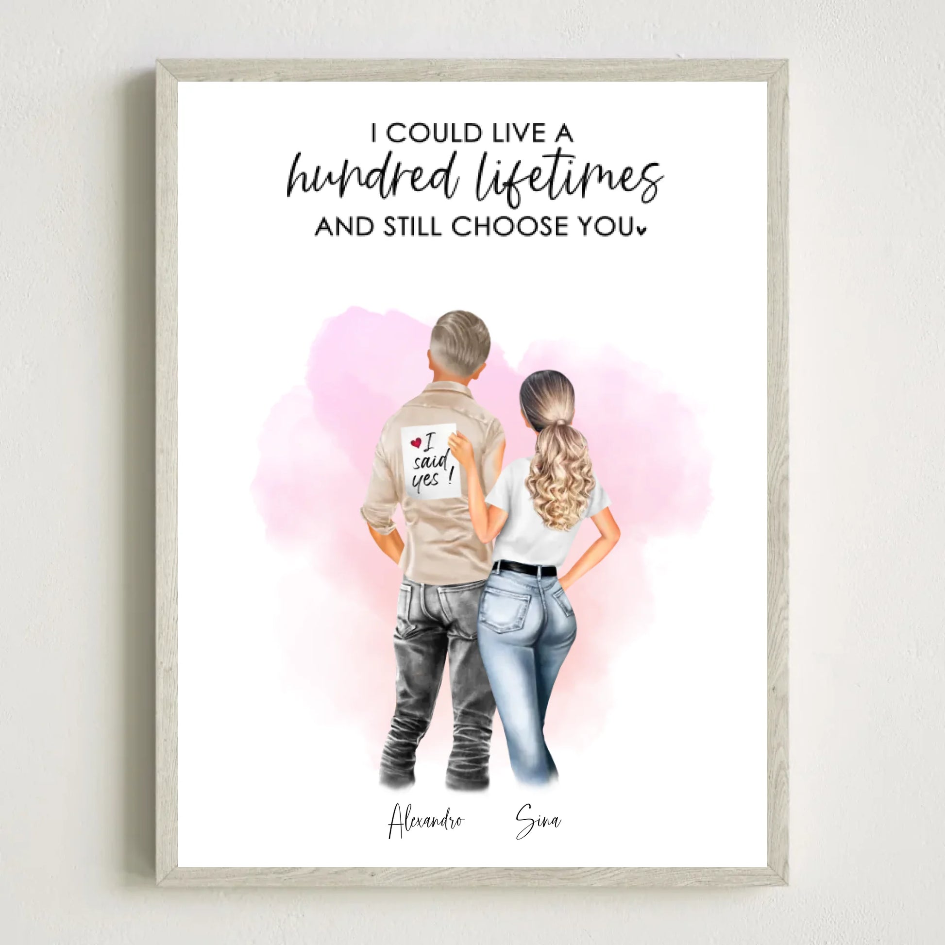 3x4 Holz Rahmen Mockup