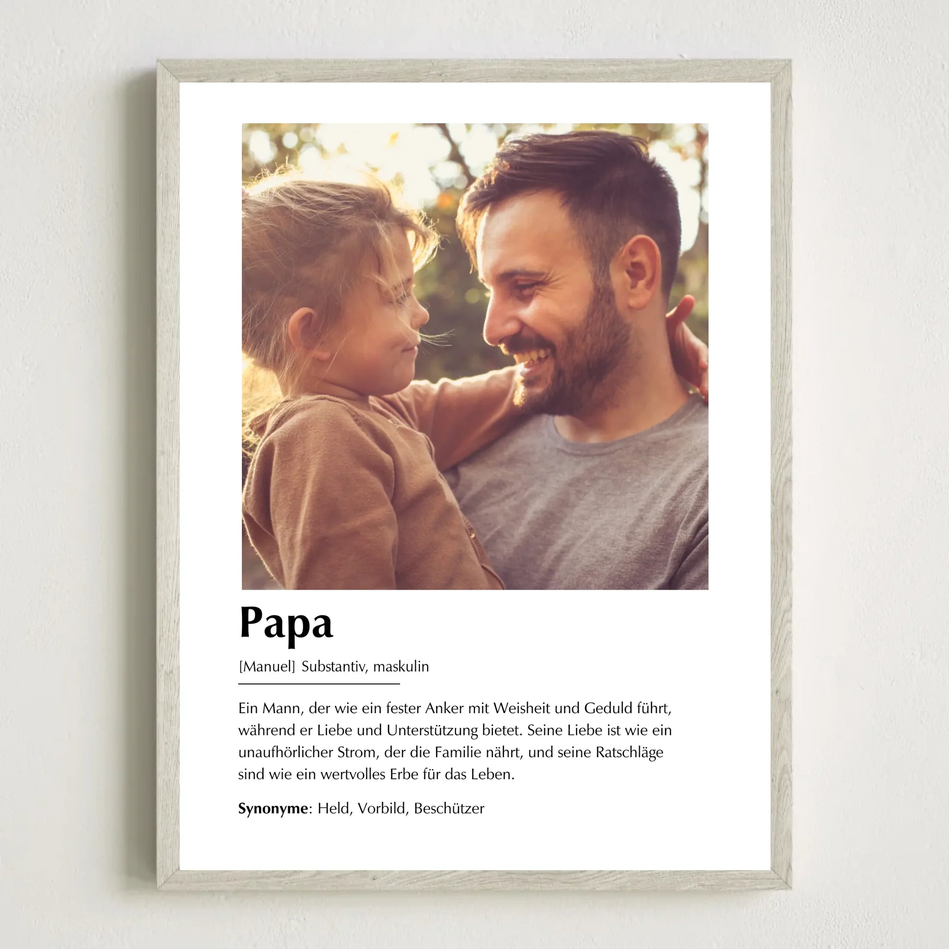 3x4 Holz Rahmen Mockup