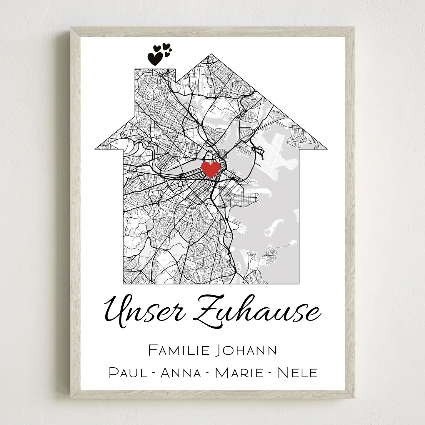 3x4 Holz Rahmen Mockup