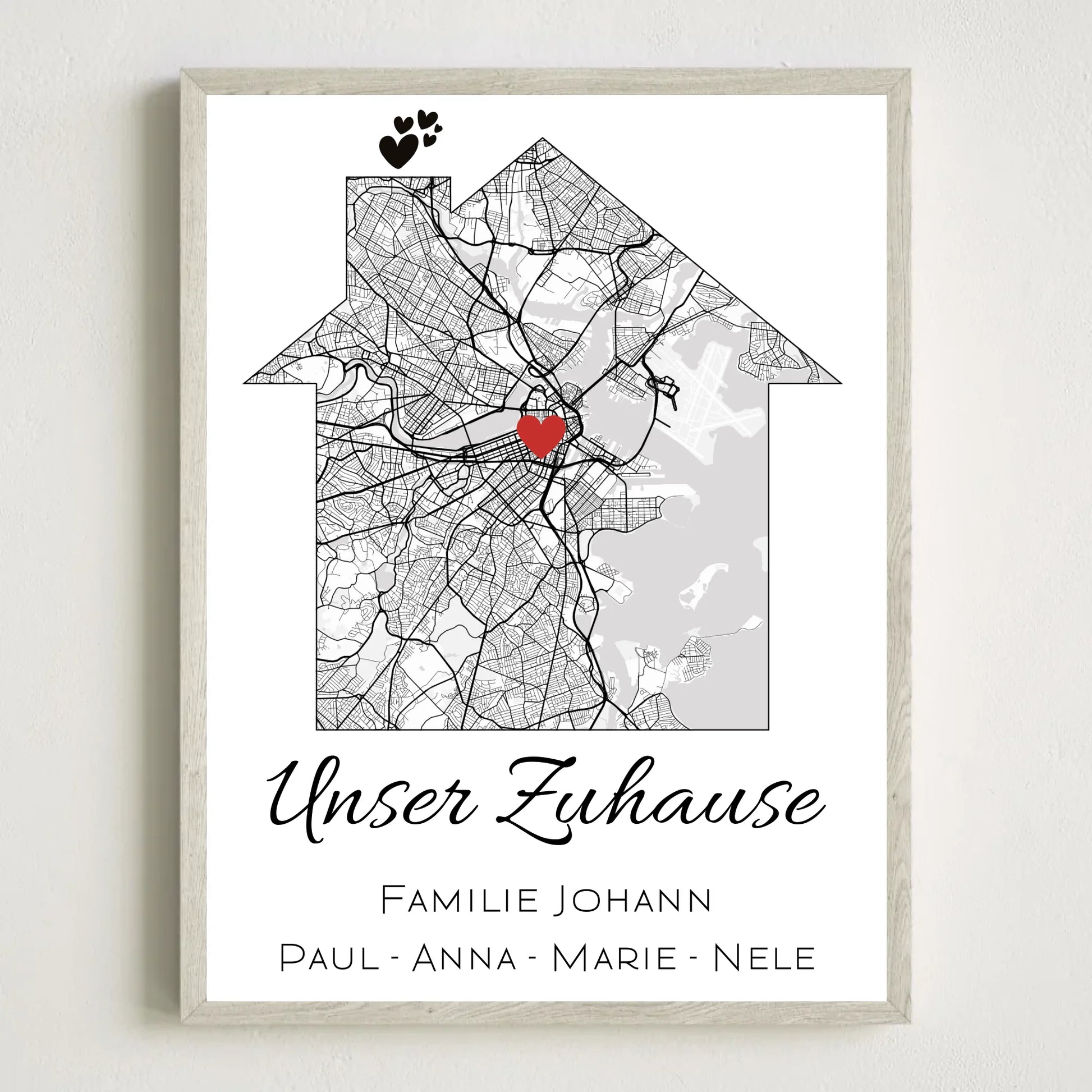 3x4 Holz Rahmen Mockup