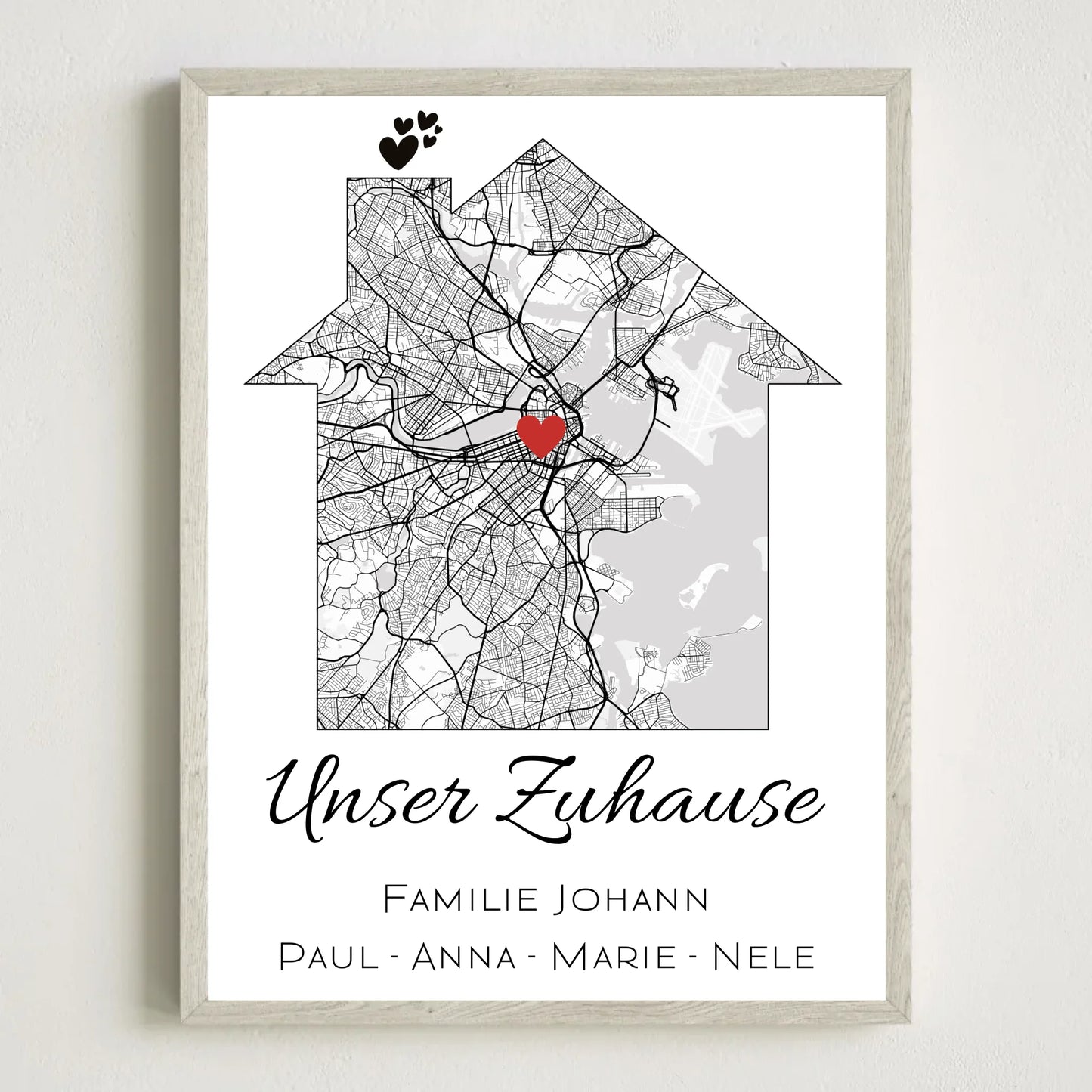 3x4 Holz Rahmen Mockup