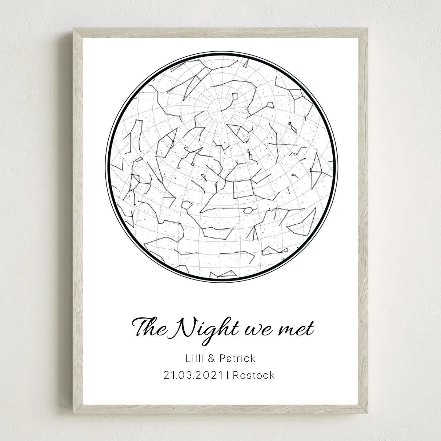 3x4 Holz Rahmen Mockup