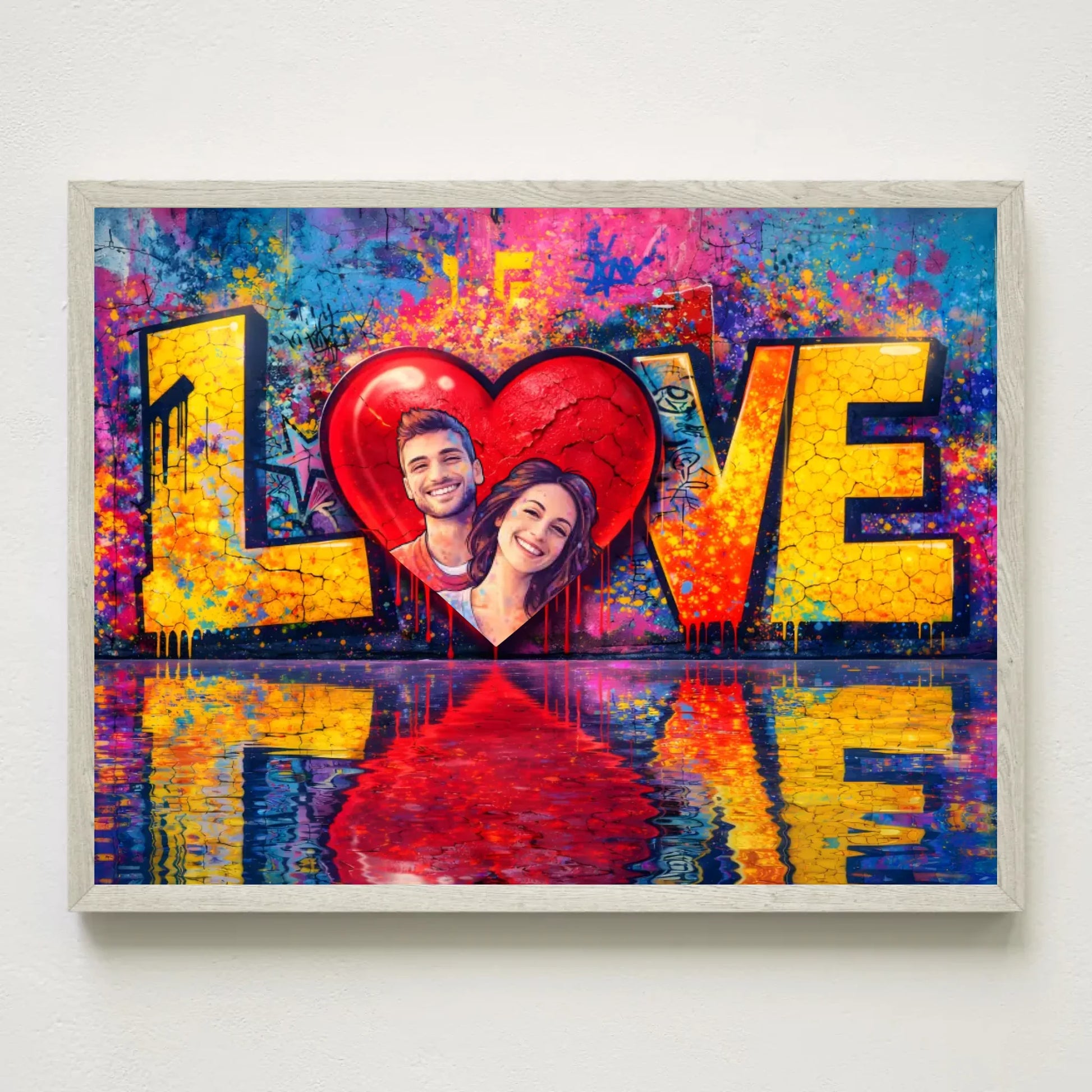 3x4 Holz Rahmen Mockup