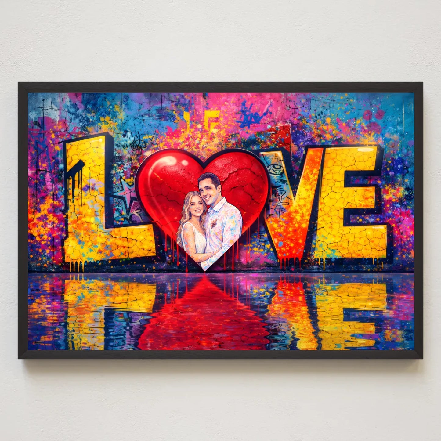 LOVE - personalisiertes Poster