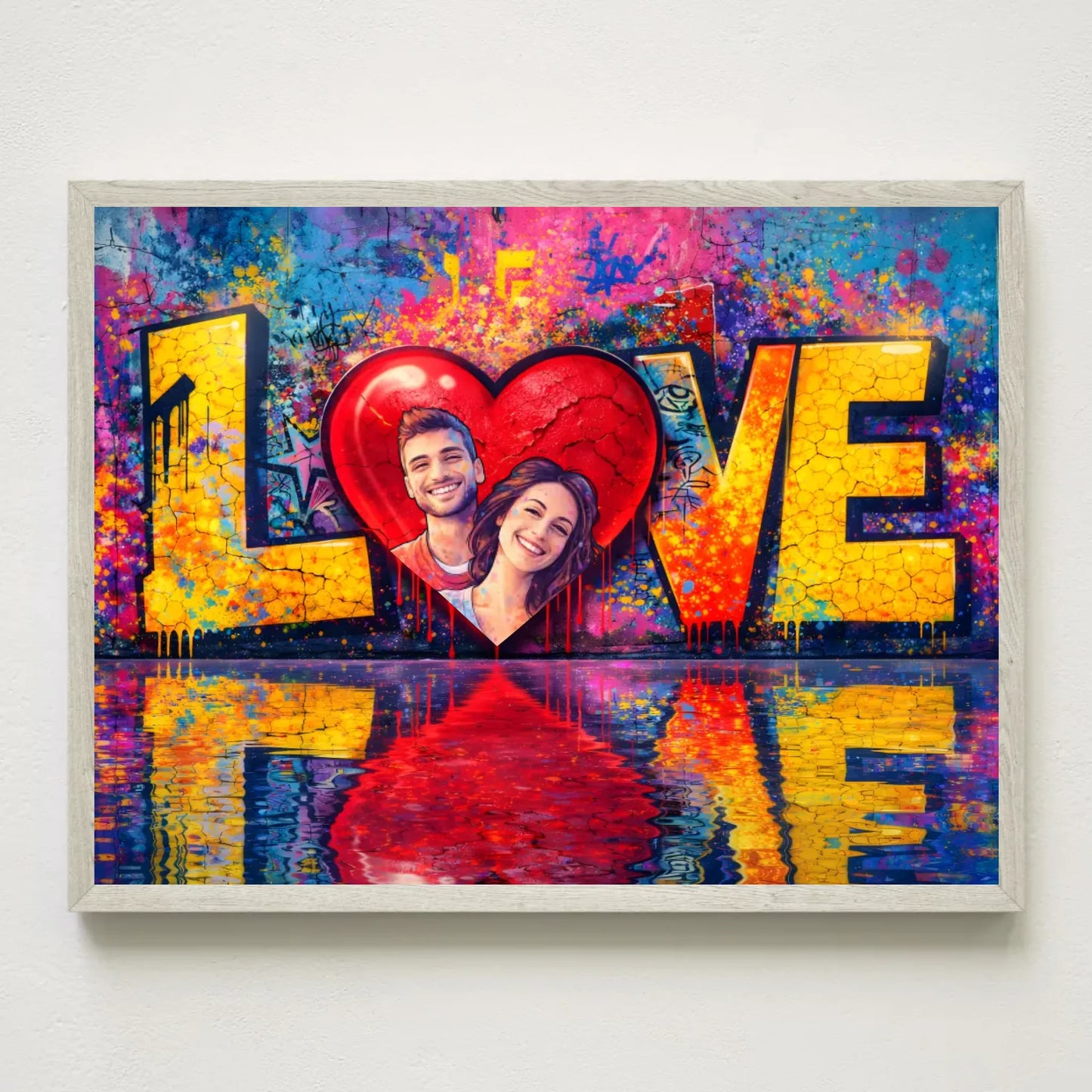 3x4 Holz Rahmen Mockup