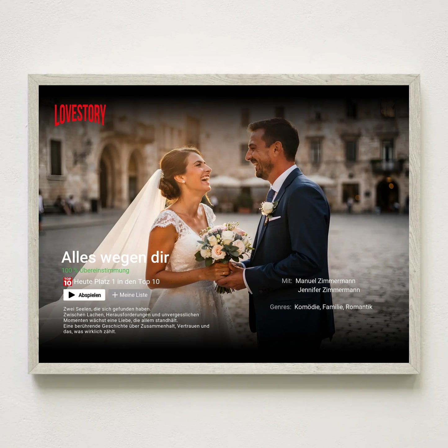 3x4 Holz Rahmen Mockup