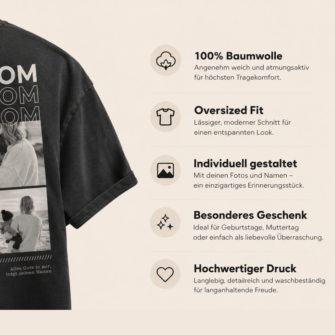 Best Mom personalisierttes T shirt
